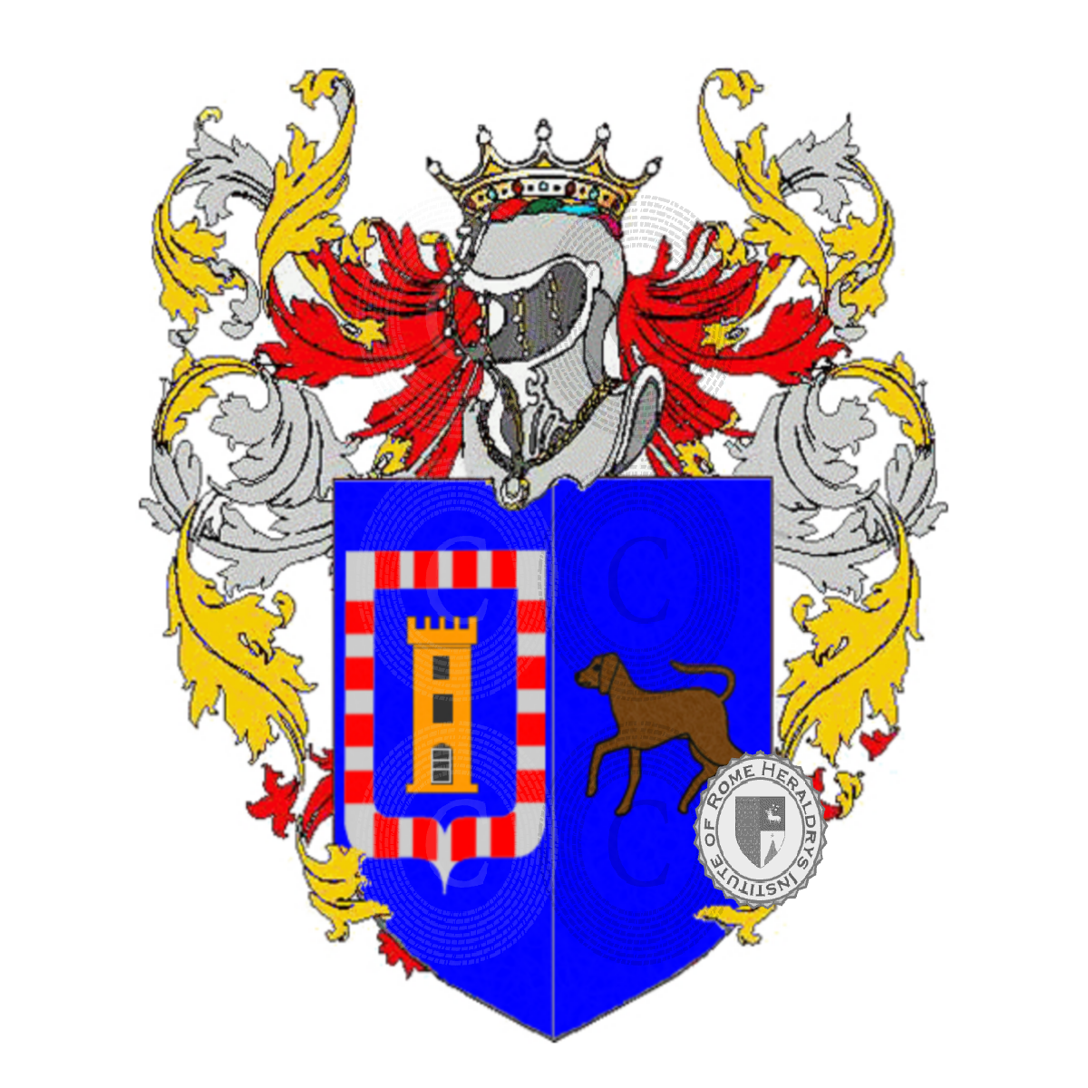 Wappen der Familieasinari bracco