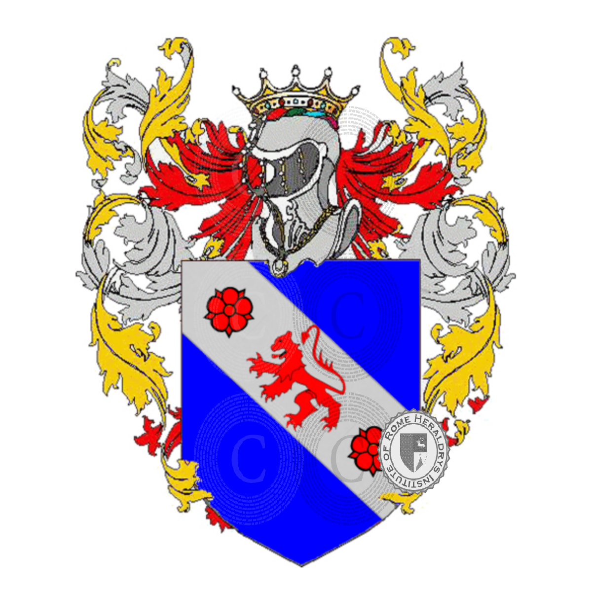Coat of arms of familyGiuliano, Giuliana,Juliana
