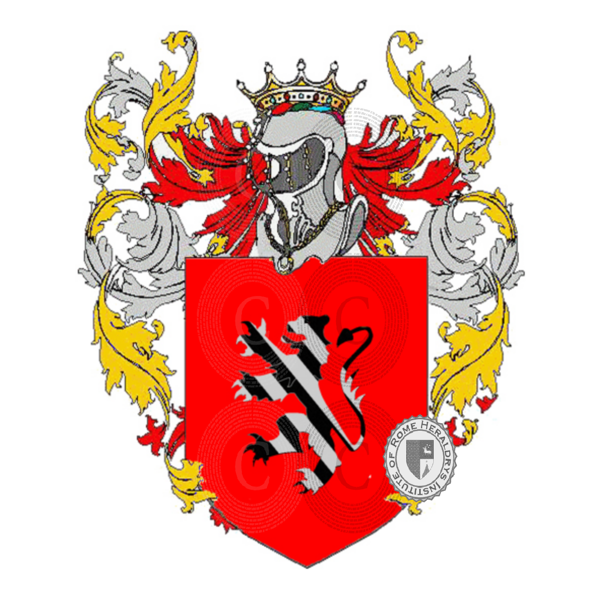 Coat of arms of familybava beccaris