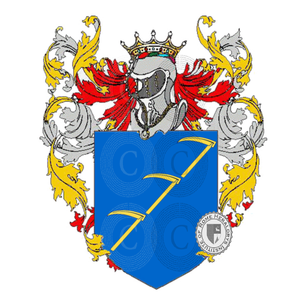 Coat of arms of familyla Fauci