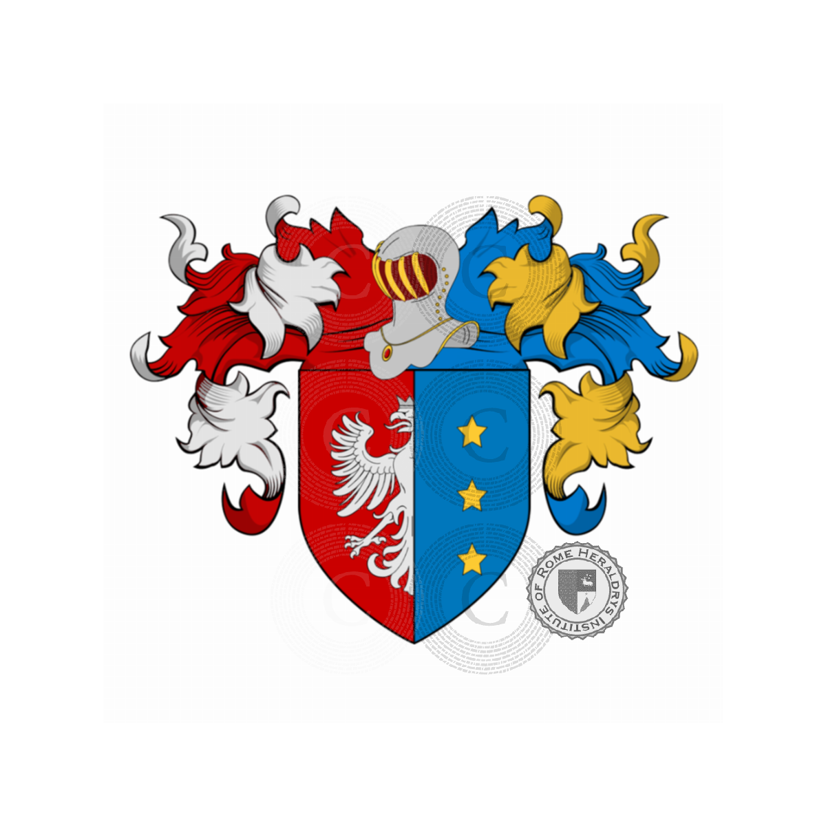 Coat of arms of familyPiazza (della), della Piazza