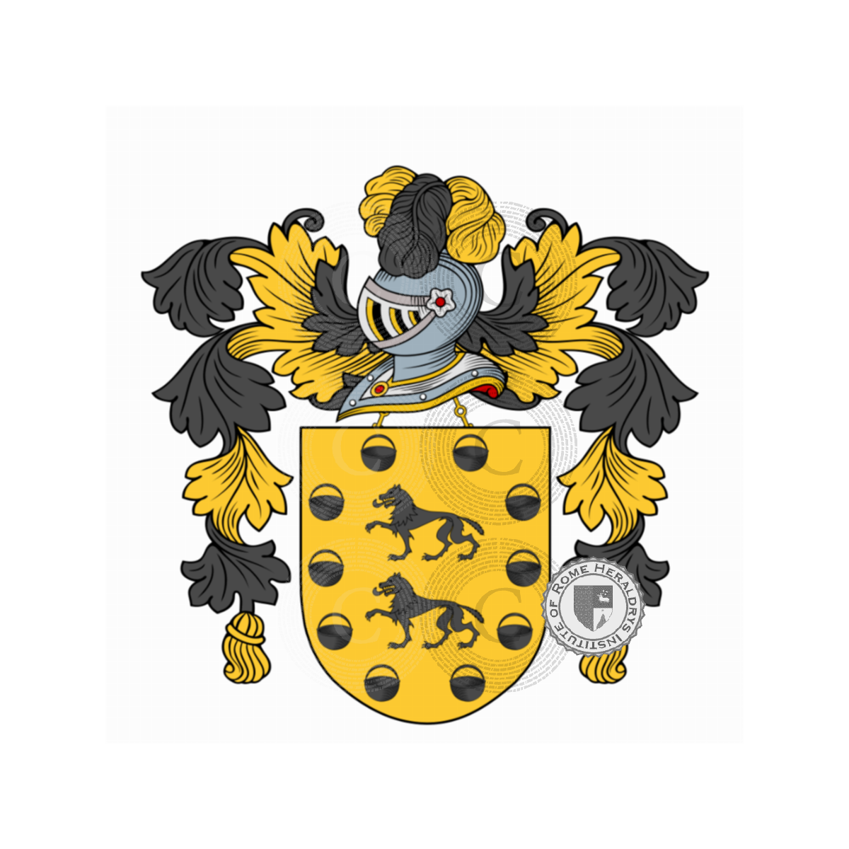 Wappen der FamilieCia, dalla Cia