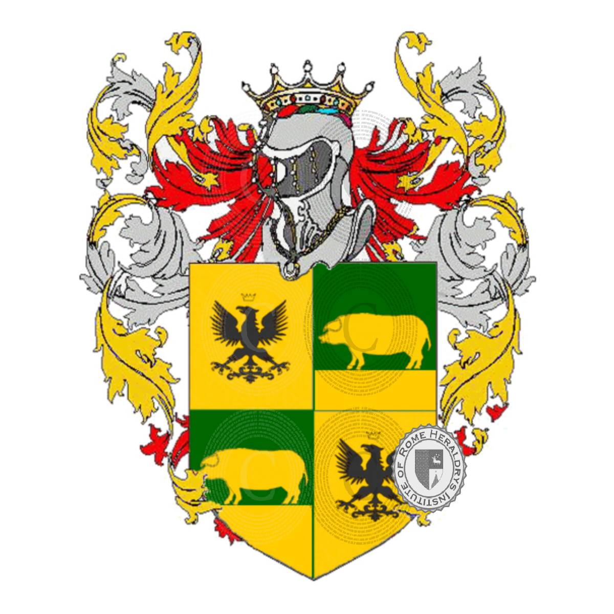 Wappen der Familiecancellieri