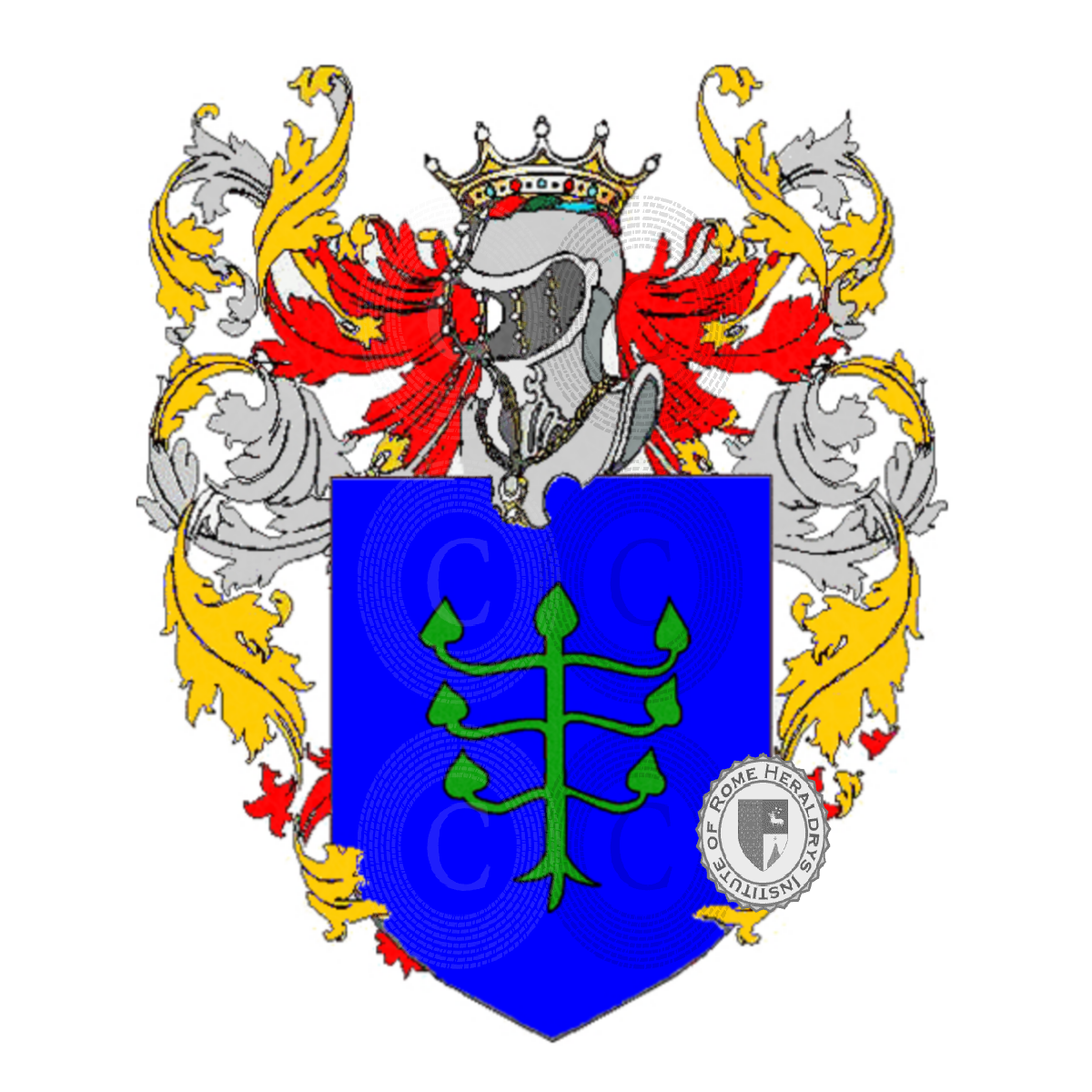 Wappen der Familie, Mengarelli