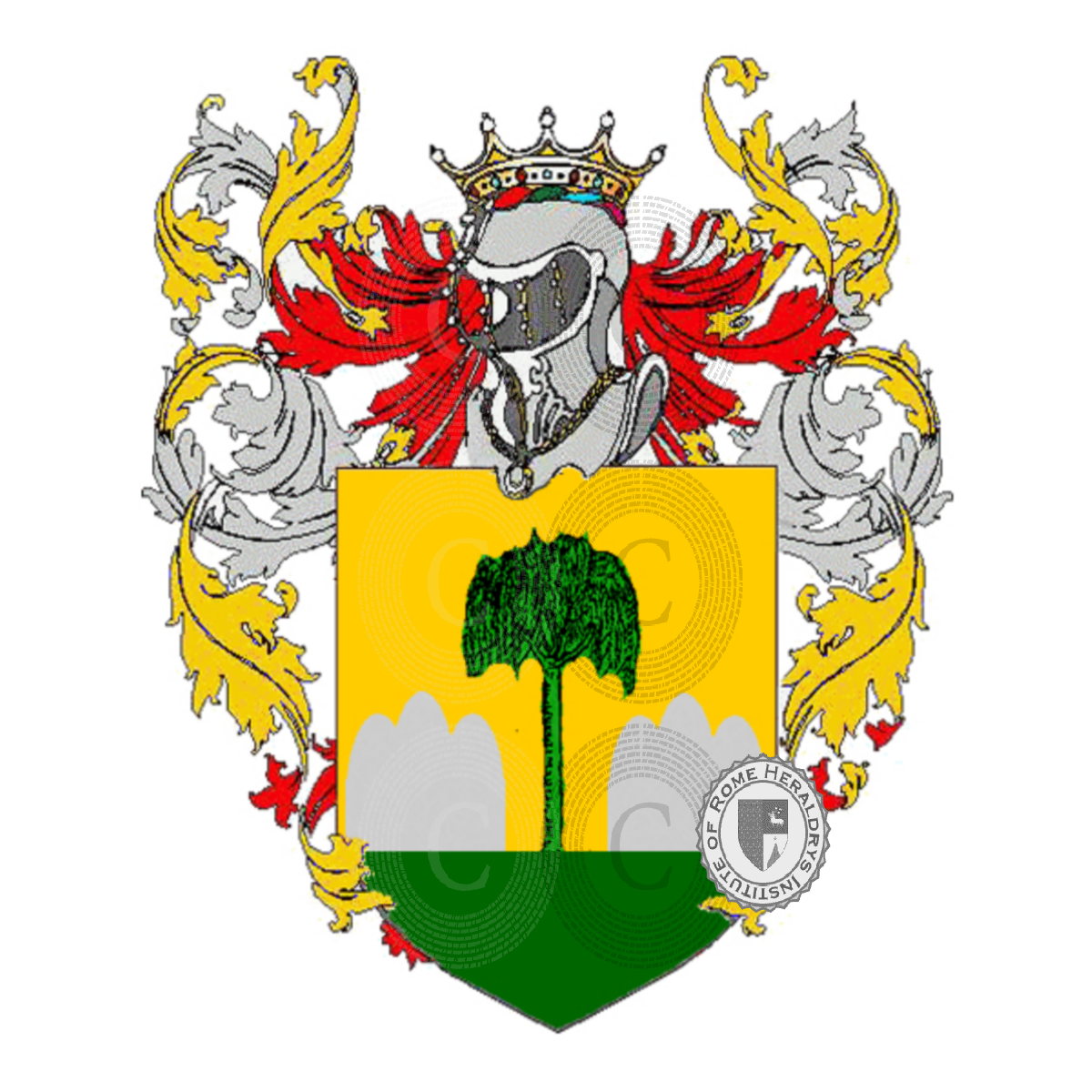 Coat of arms of familydiacono
