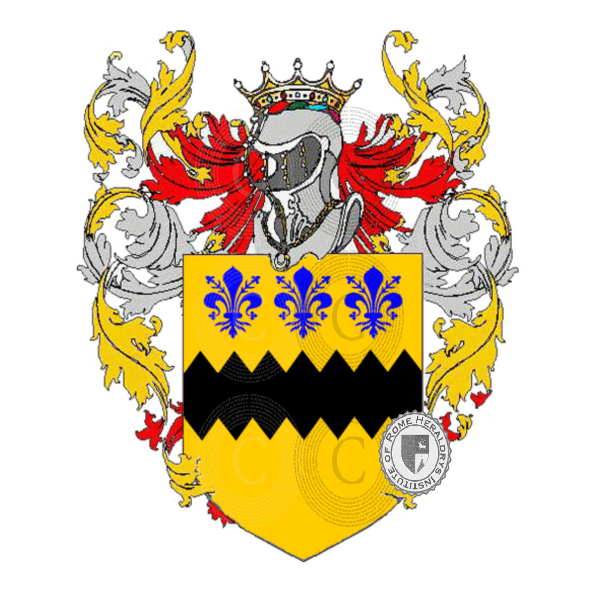 Coat of arms of familylo nigro