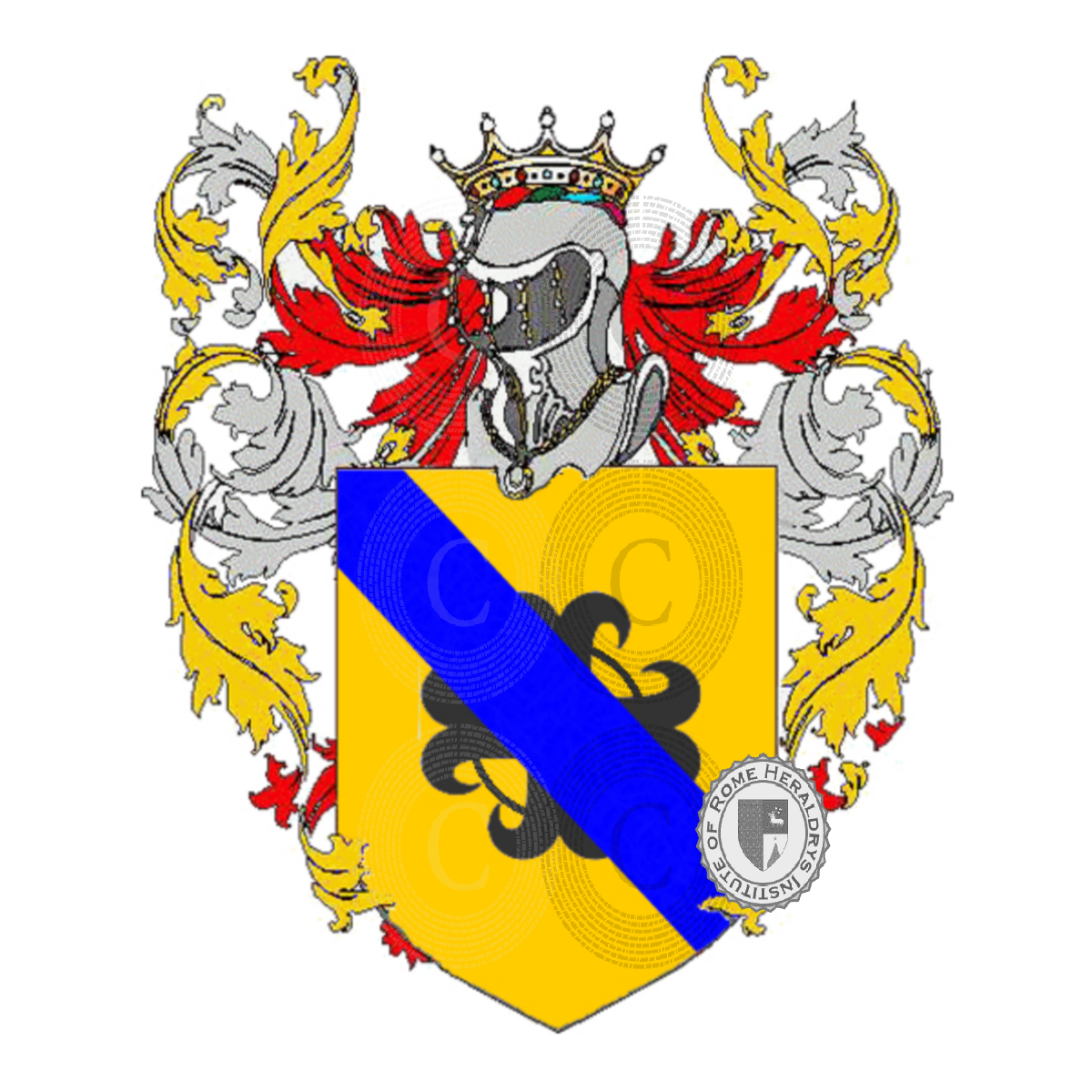 Coat of arms of familymorisani