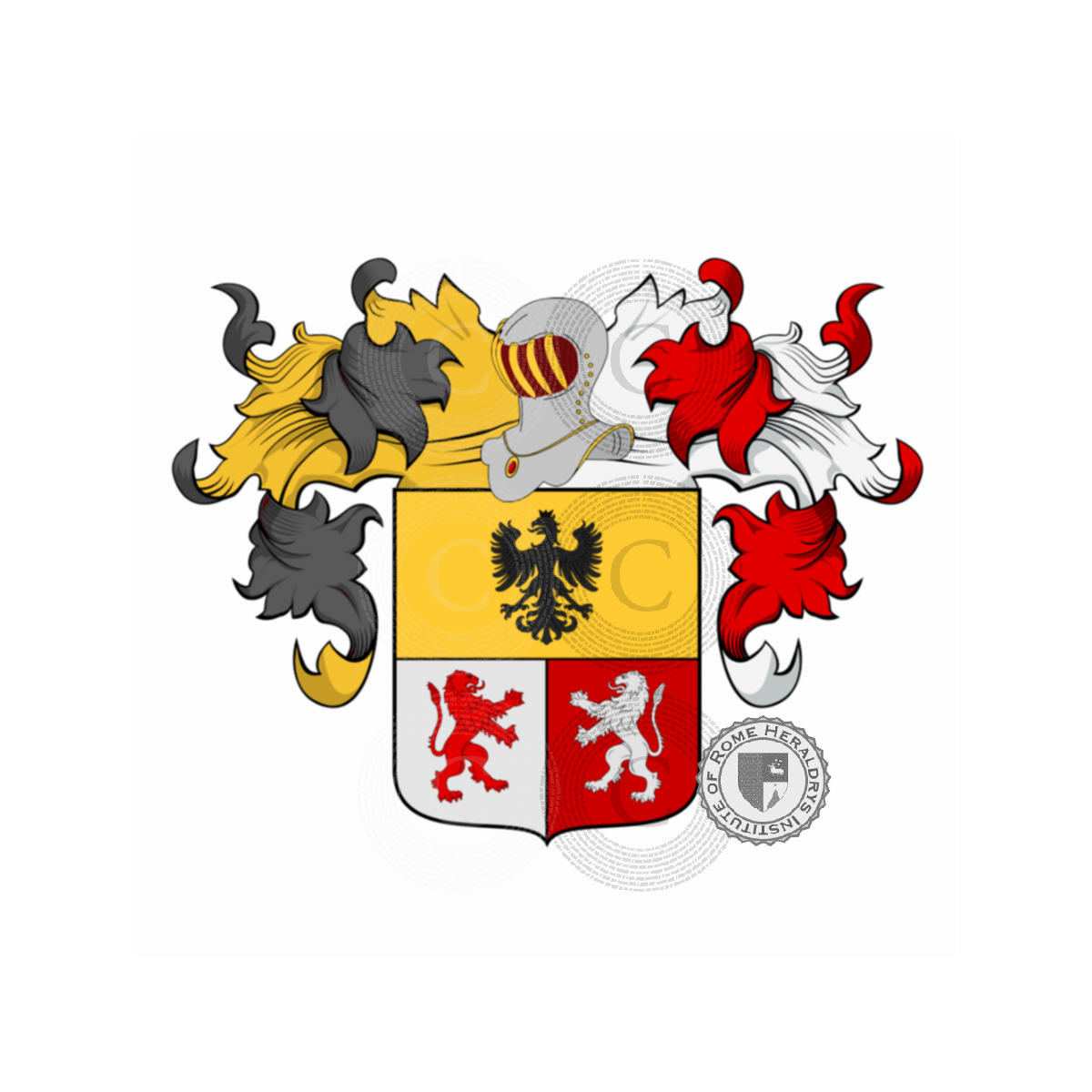 Coat of arms of familyAgostinelli, Agostinello,Agostinetto
