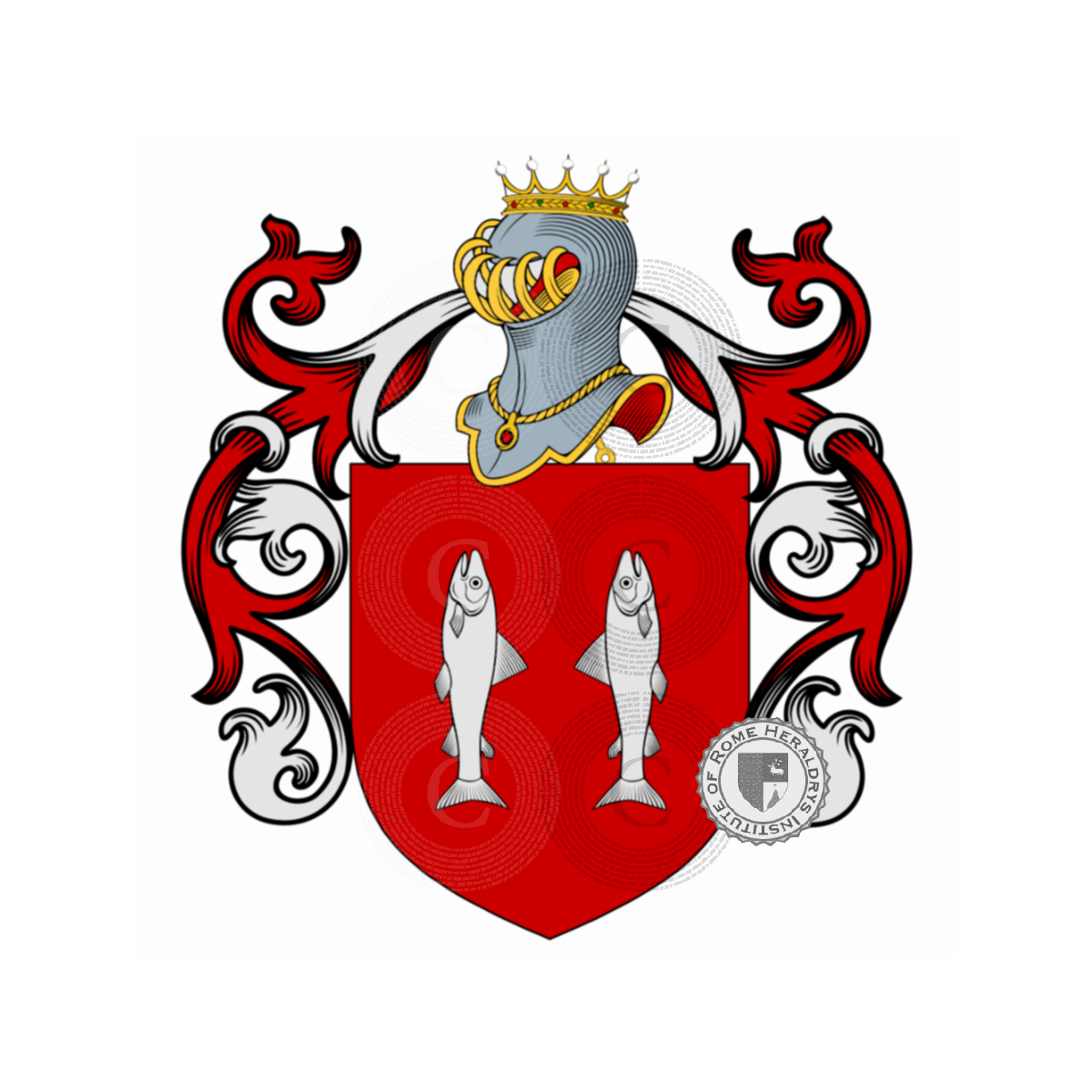 Coat of arms of familydel Canto