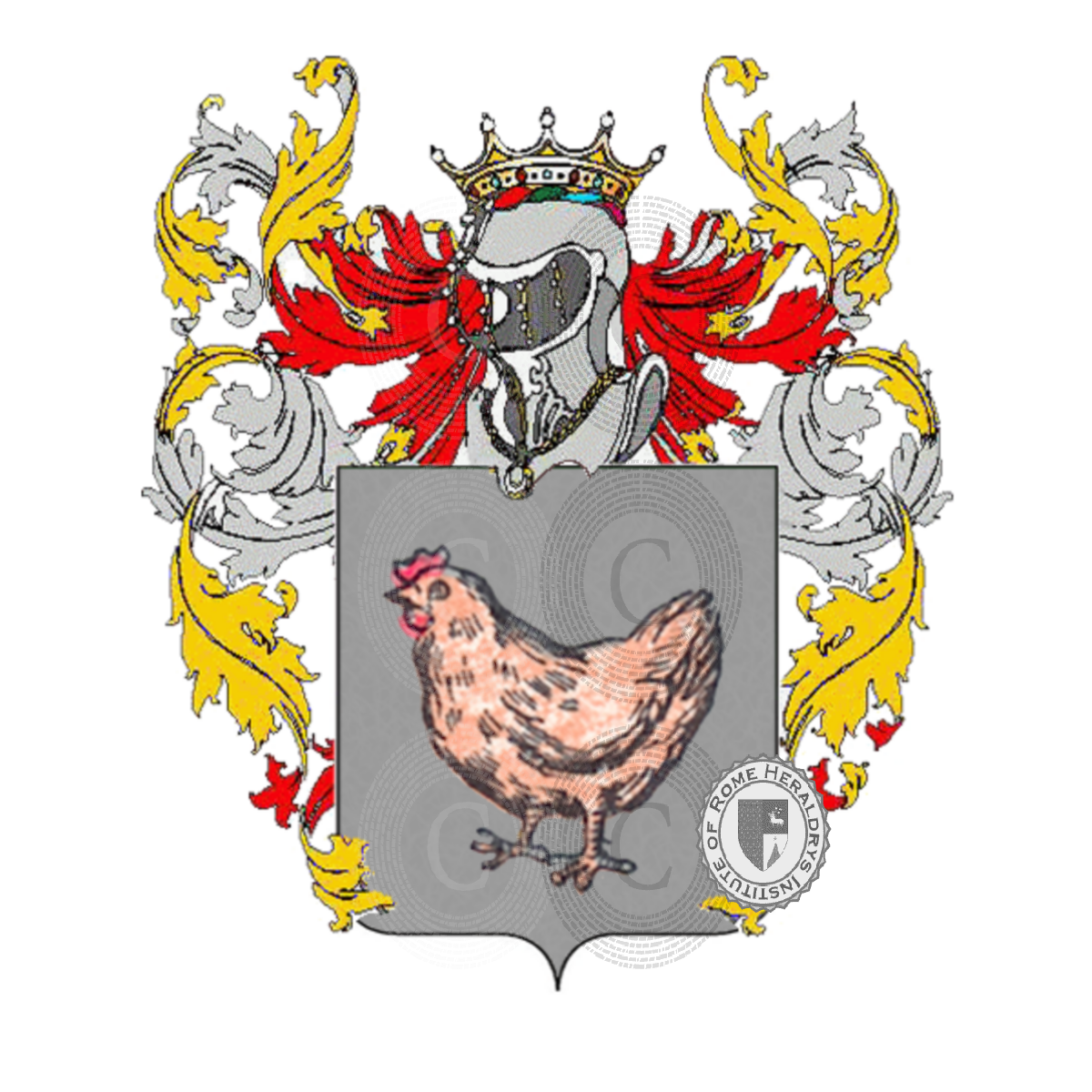 Coat of arms of familypollastra        