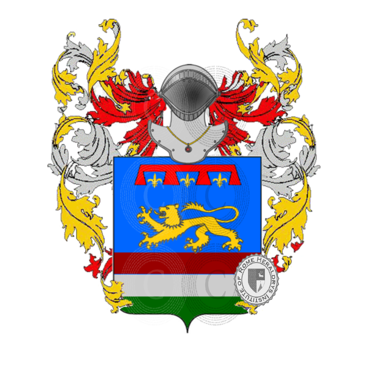 Coat of arms of familyfiorenzi    