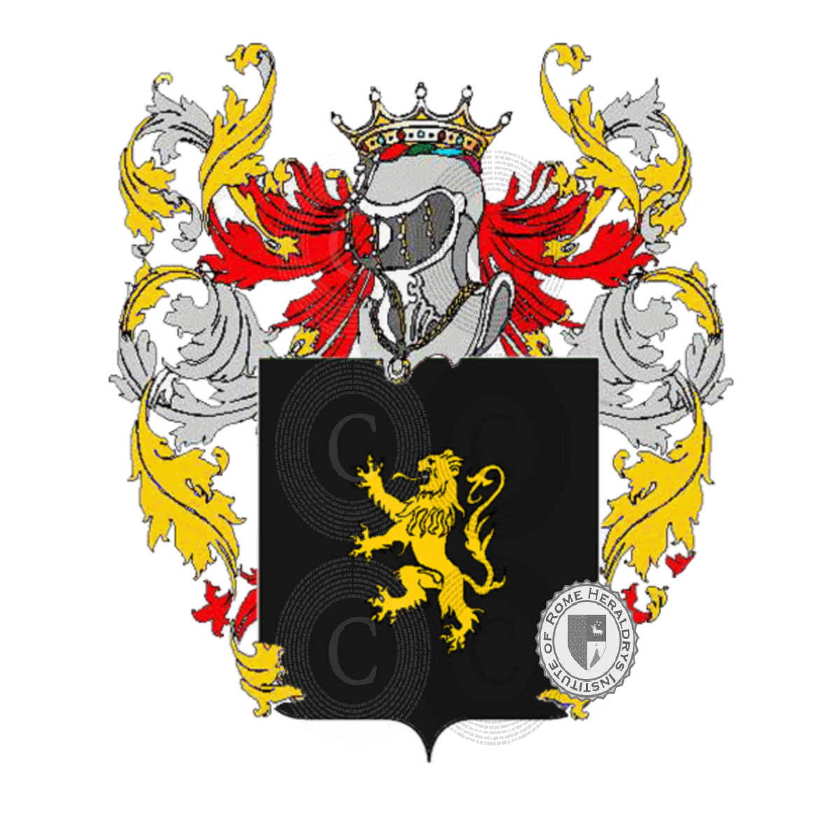 Coat of arms of familycapece    , del Vecchio