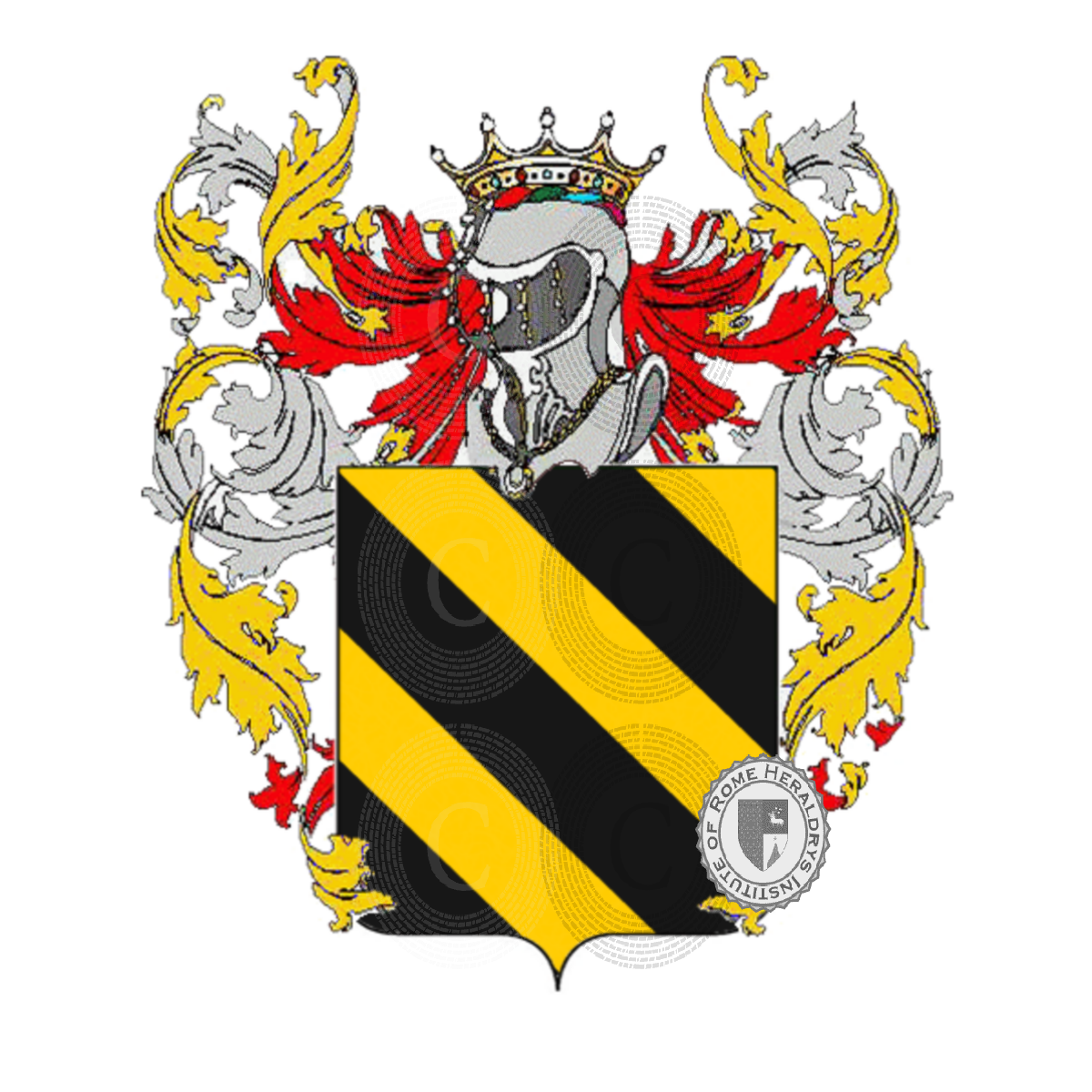 Coat of arms of familyferrero    