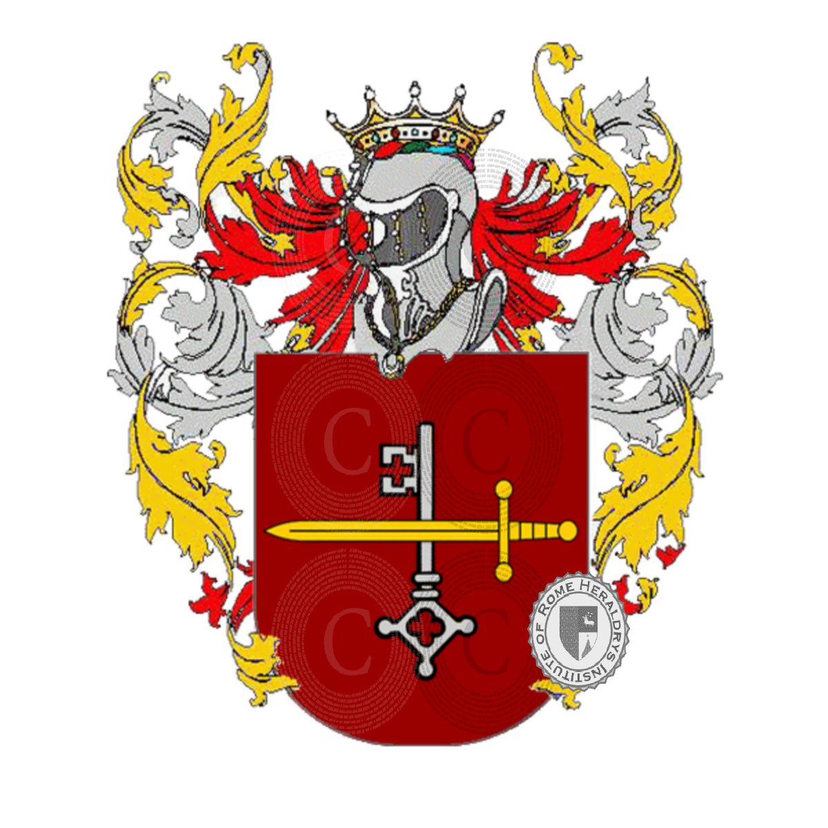 Wappen der Familiecarusena        