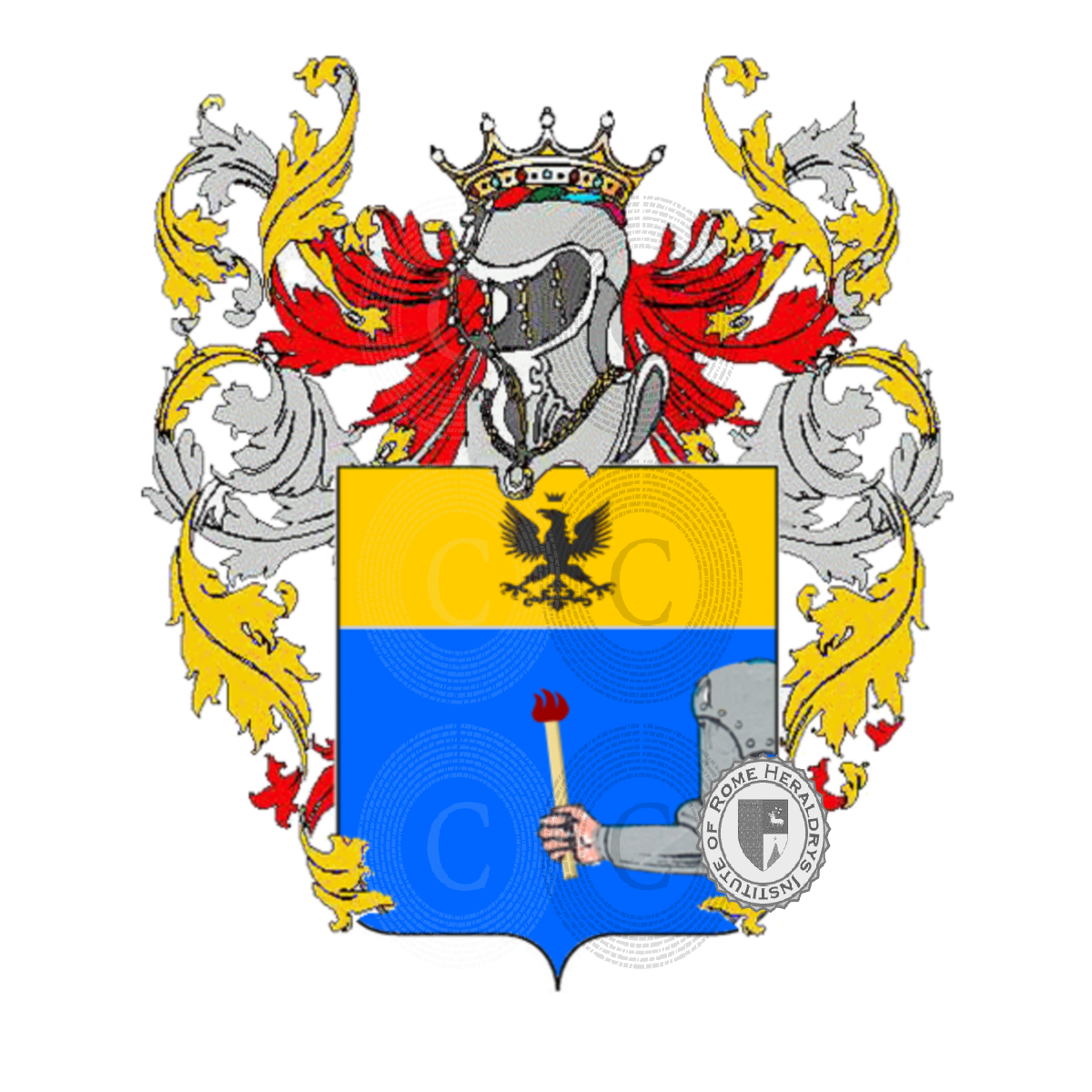 Wappen der Familiecerioli    