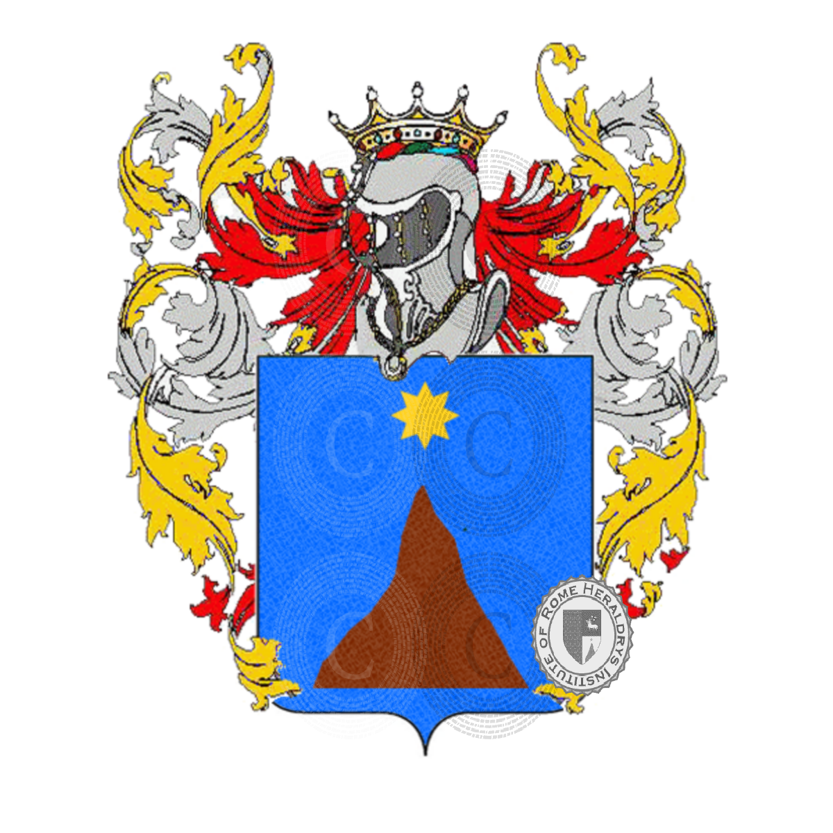 Wappen der Familiemontella    