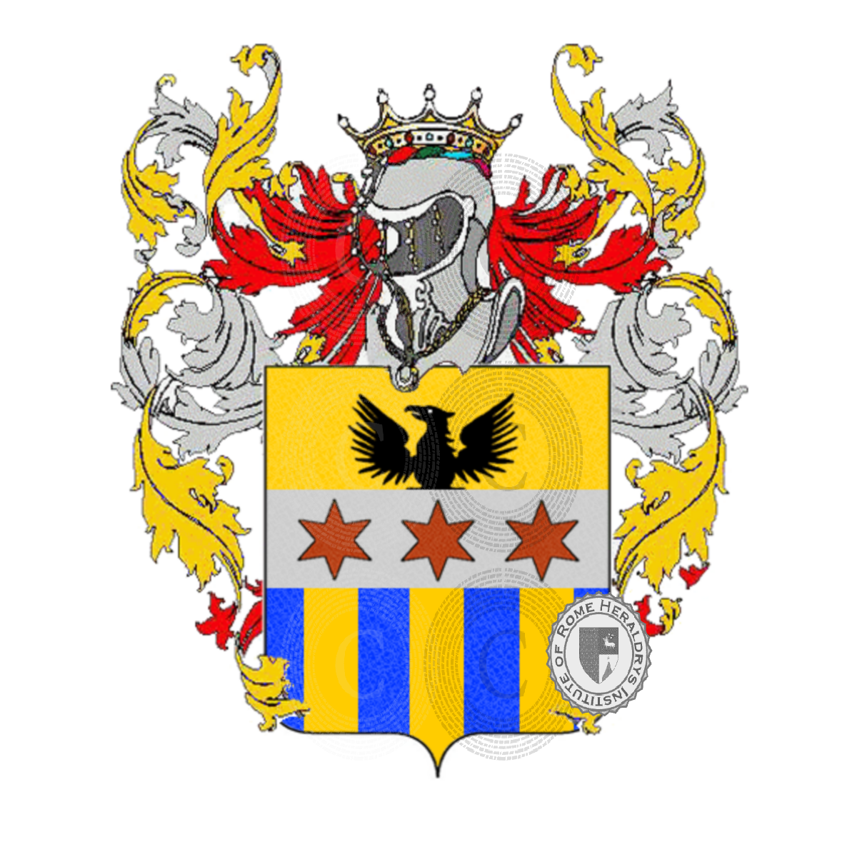 Wappen der Familiemaniero    