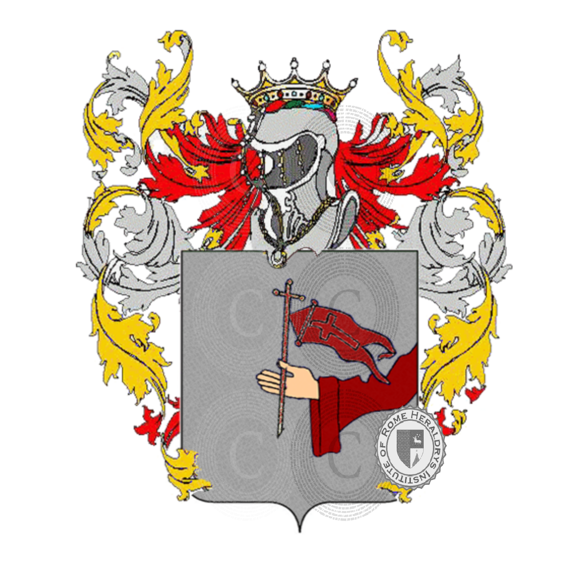 Coat of arms of familypascuasi    