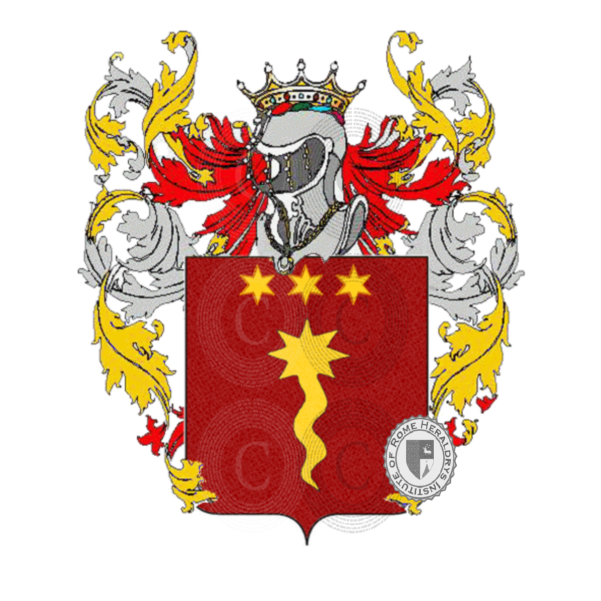 Wappen der Familierussolillo    