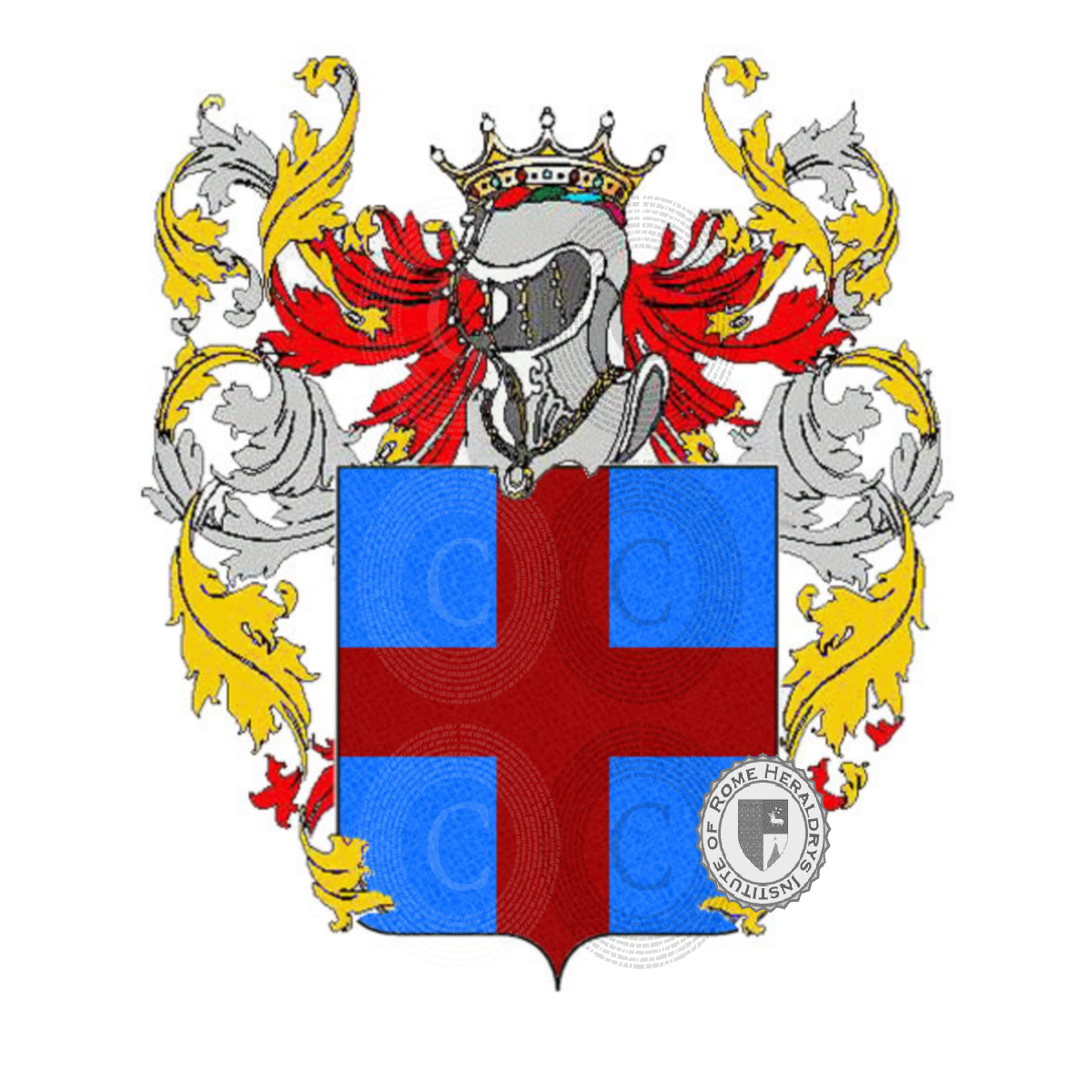 Wappen der Familiepulcini    