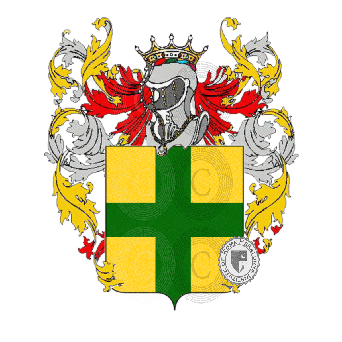 Wappen der Familiepetresca     