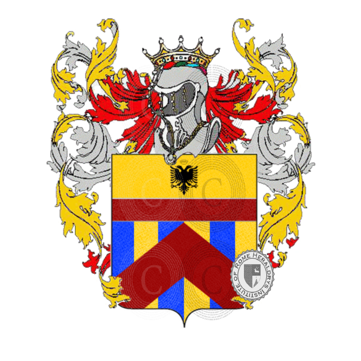 Coat of arms of familybeccari    