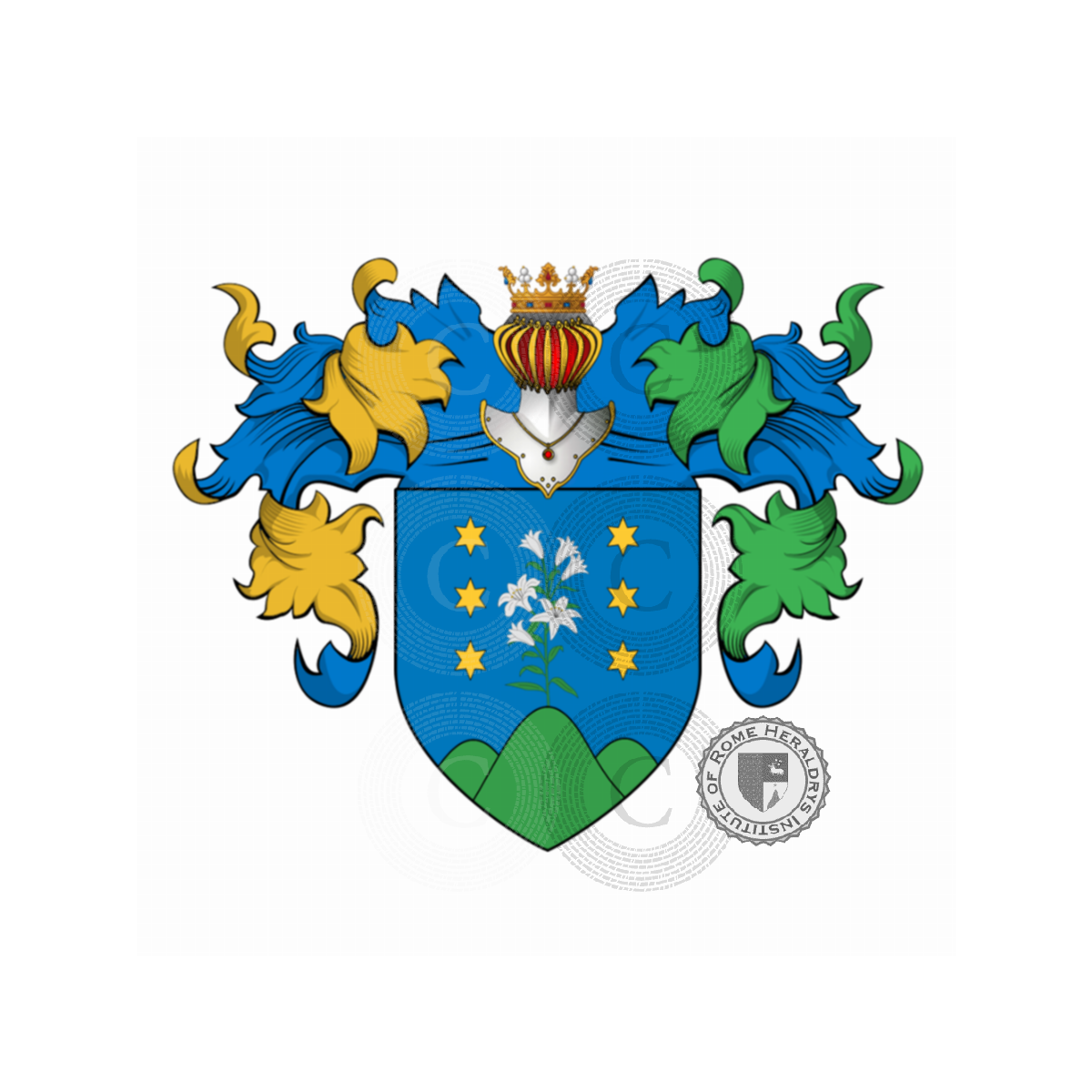 Wappen der FamilieFarina, Barina,la Farina