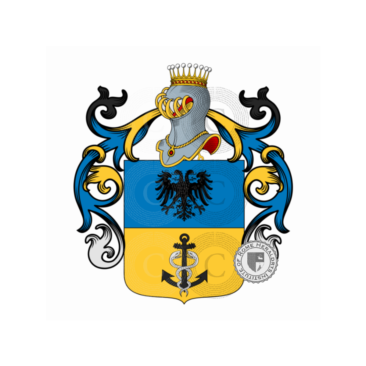 Wappen der Familiede Magistris, Aiuto,d'Aiuto,d'Ajuto