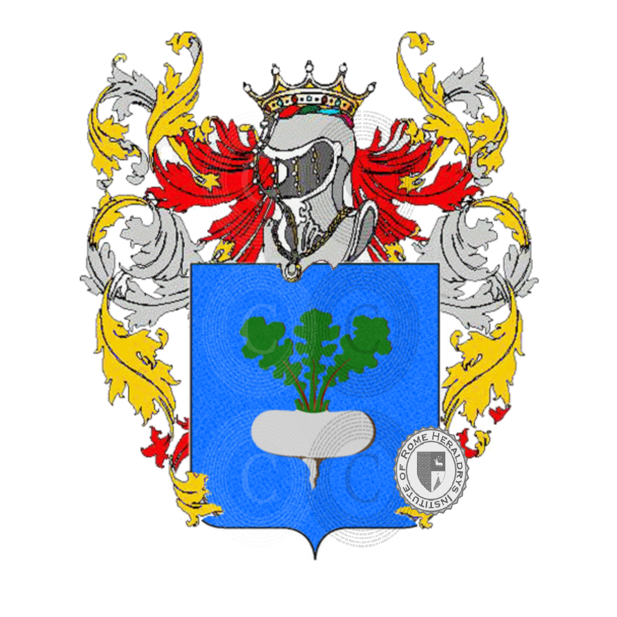 Coat of arms of familyrapaccioli    
