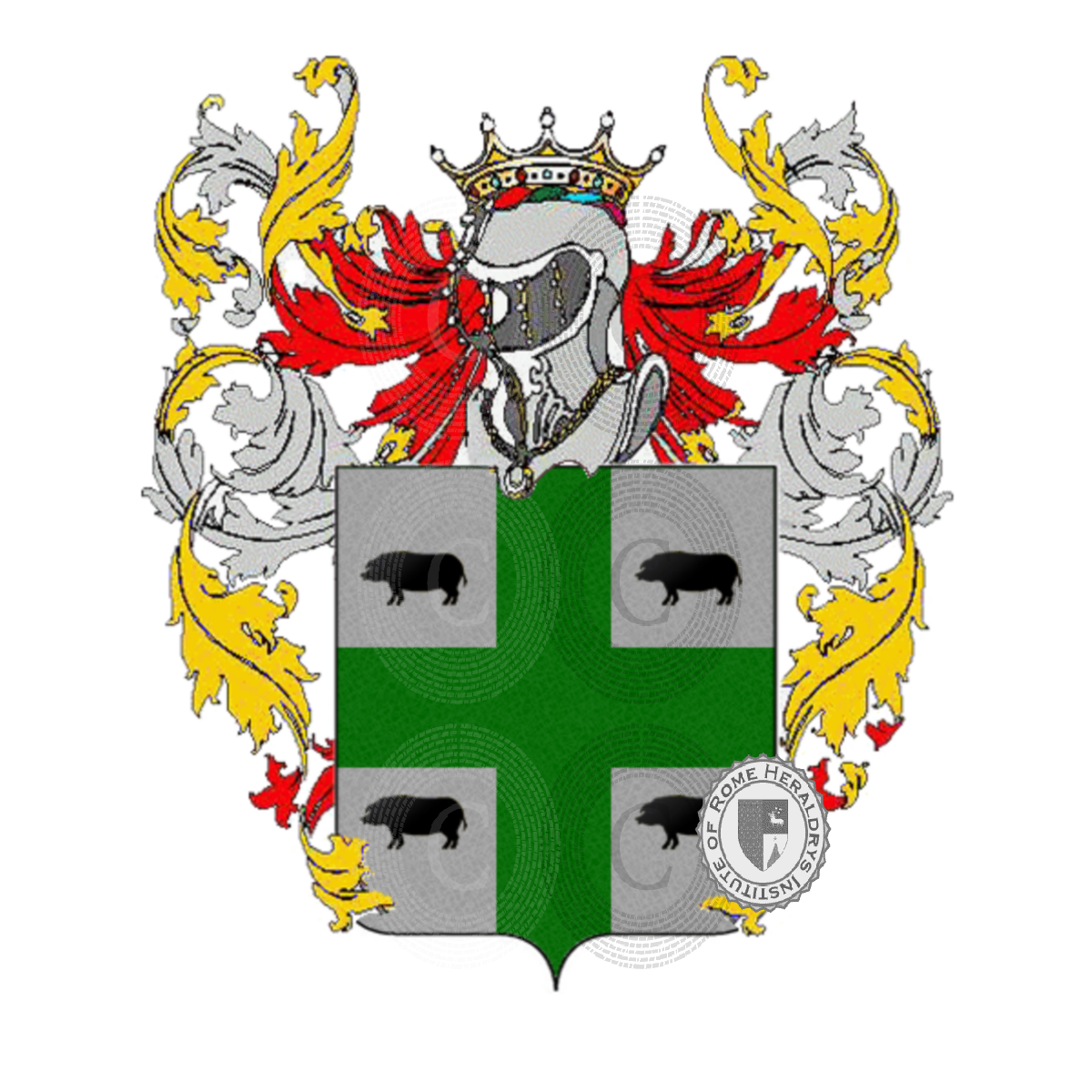 Wappen der Familiecuchet    