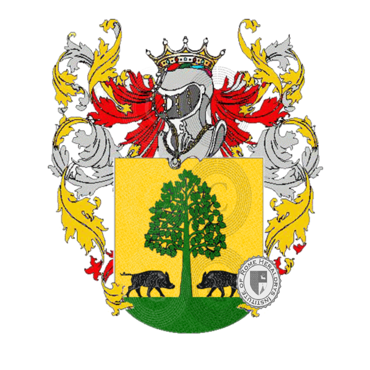 Coat of arms of familyde ana    