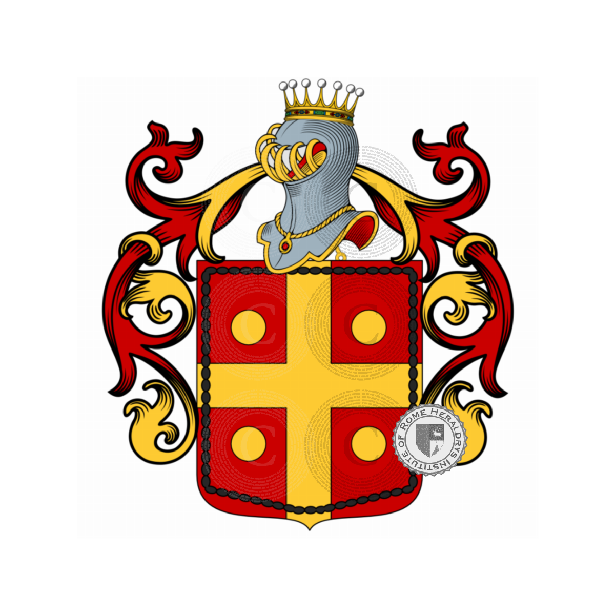Coat of arms of familyAjuto, Ajuto,d'Aiuto,d'Ajuto