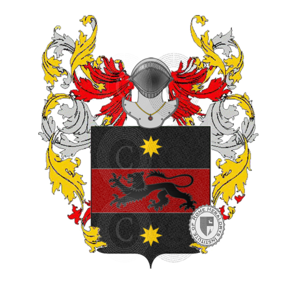 Coat of arms of familyraccagni    