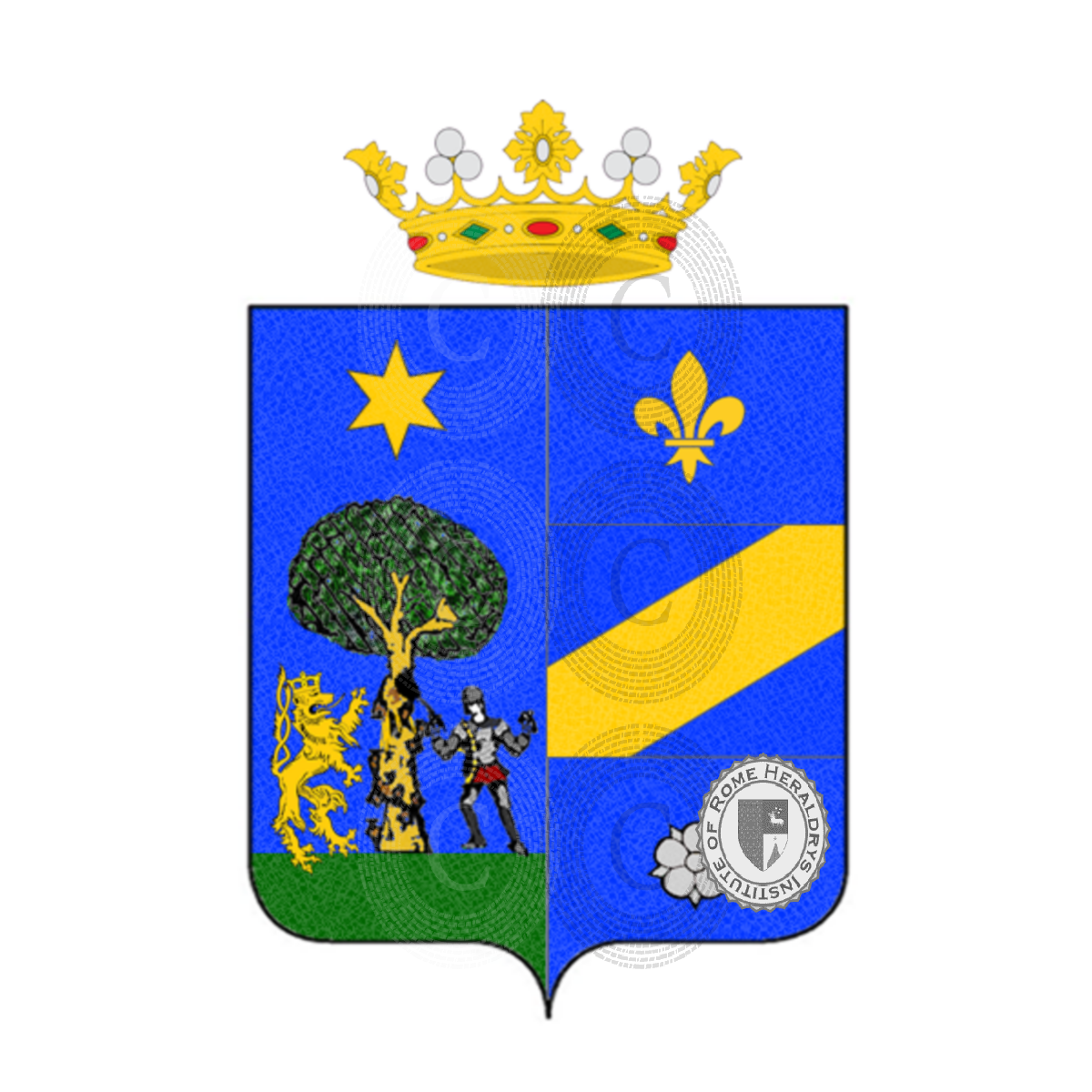 Wappen der Familiemazzeo giannone    