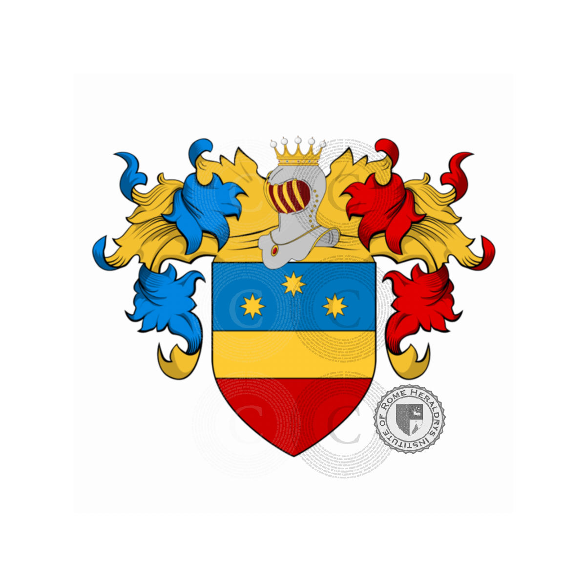 Wappen der FamilieSarcinelli, Sarcinello