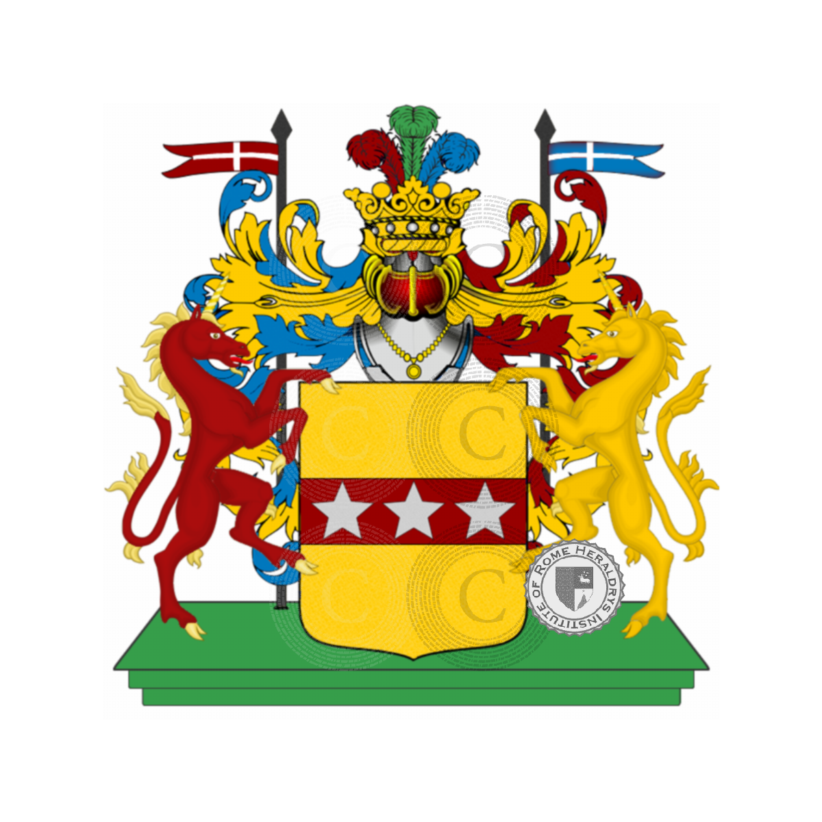 Wappen der Familiespinella    