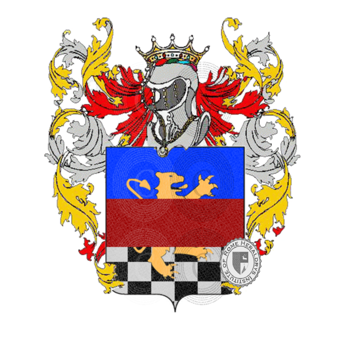 Coat of arms of familyfracassi    