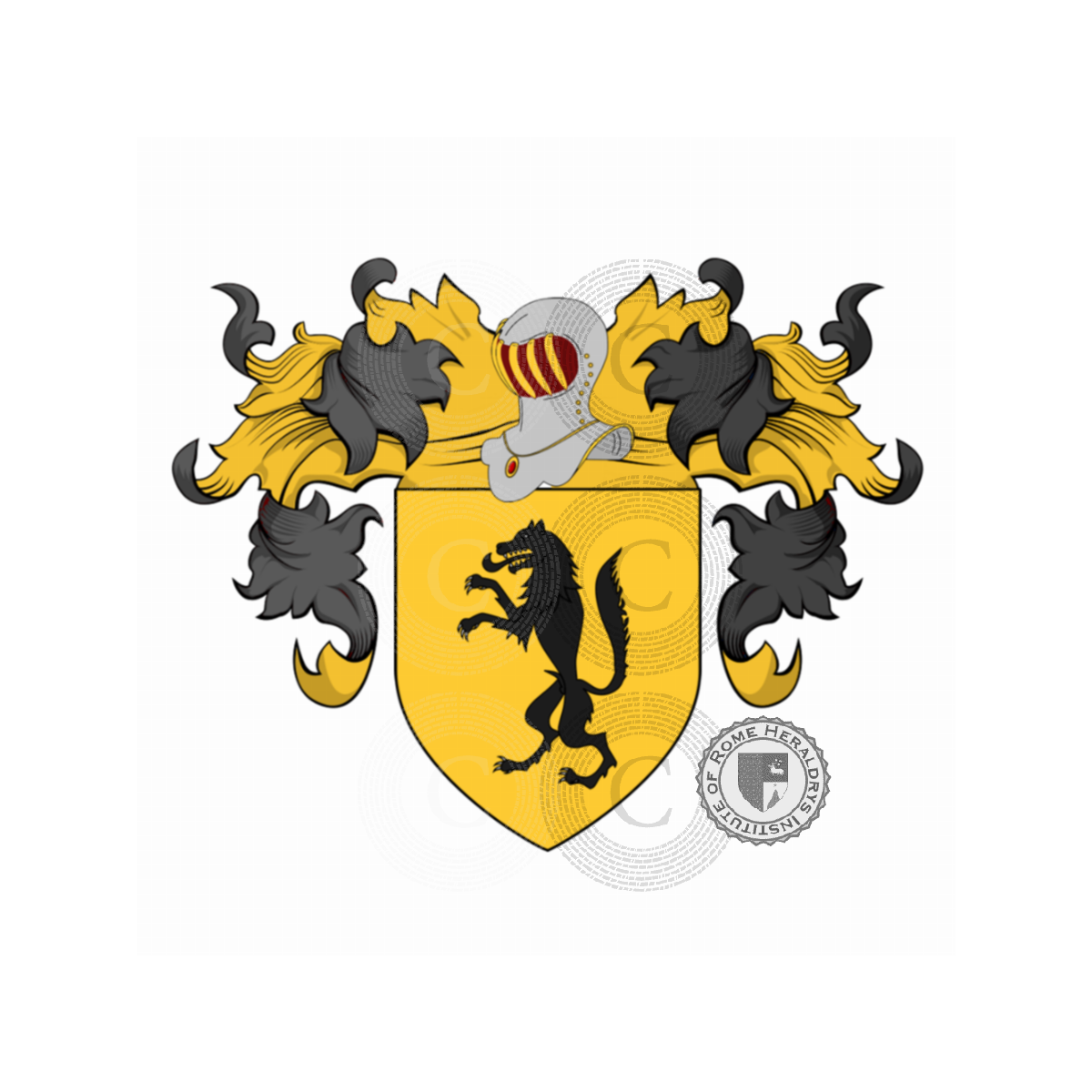Coat of arms of familyLobetti, Robetti