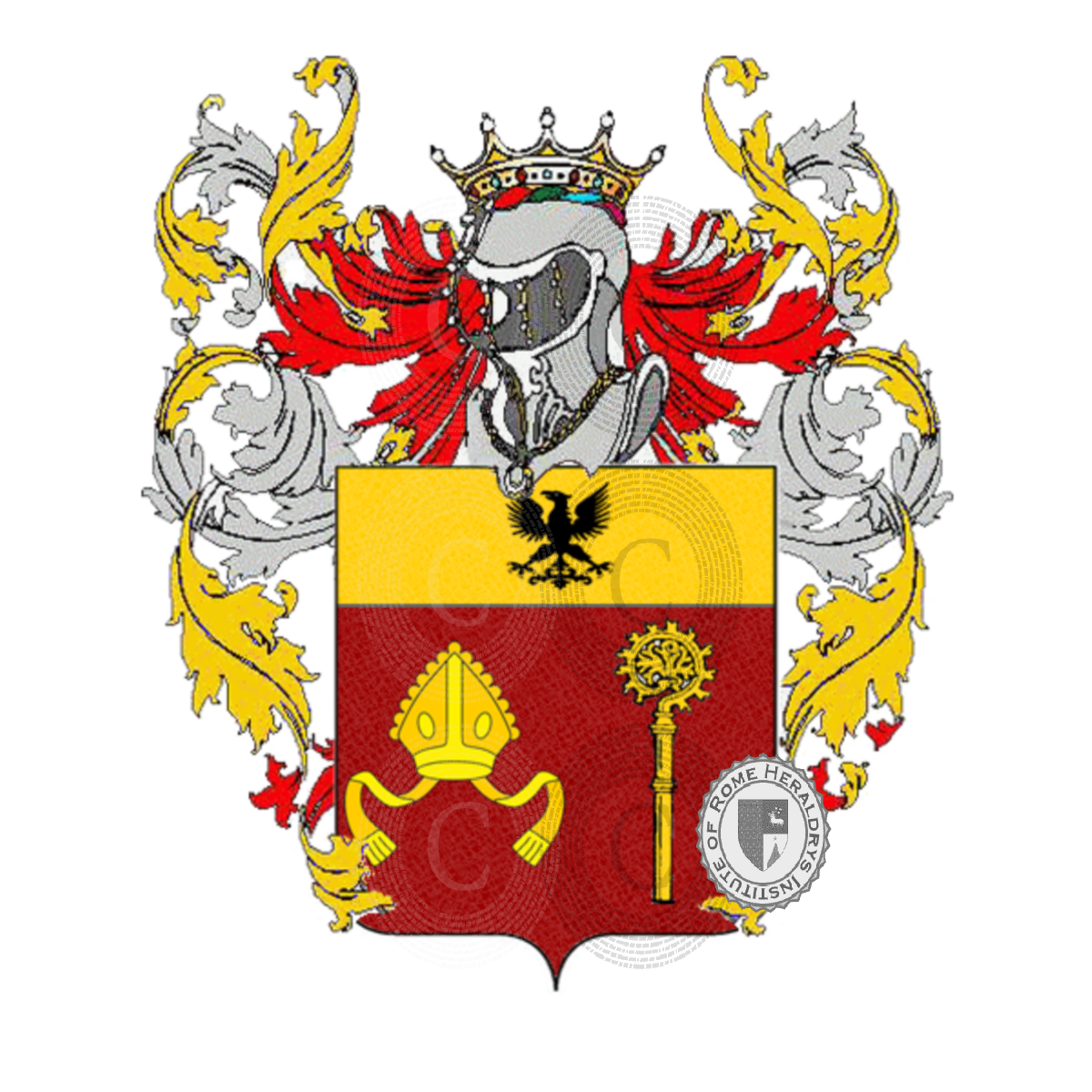 Coat of arms of familygervasoni    