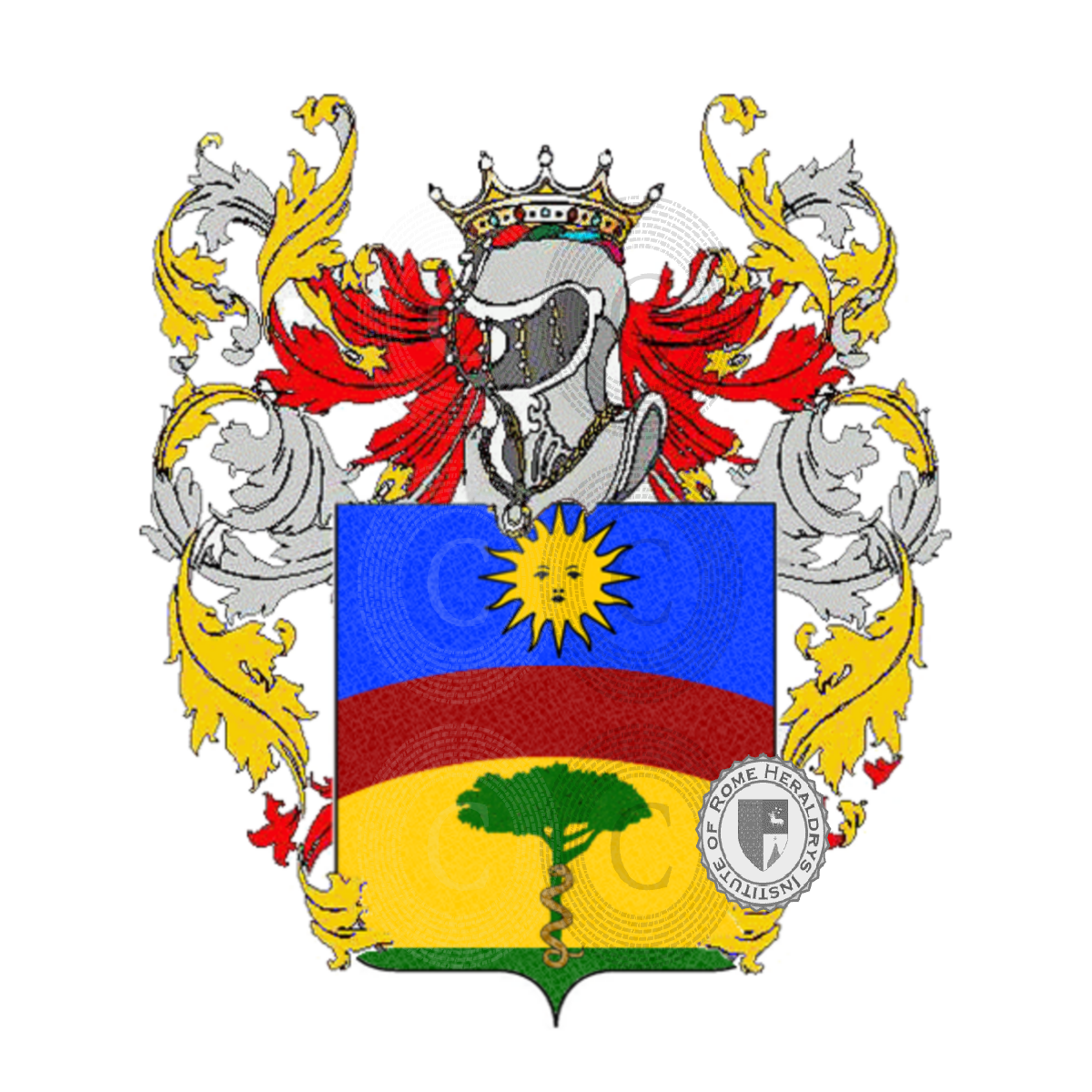 Coat of arms of familyantonucci    