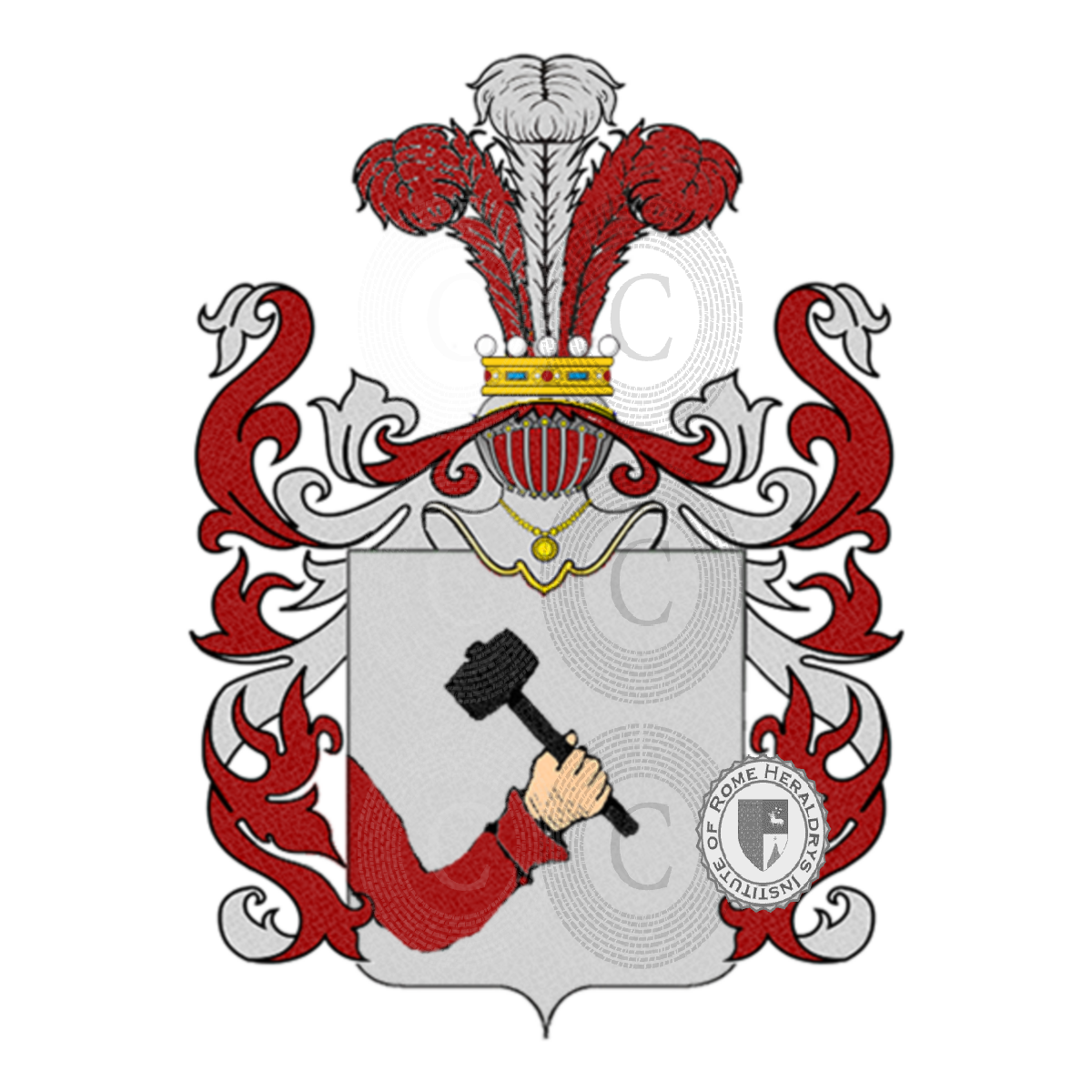 Wappen der Familiemecherini    