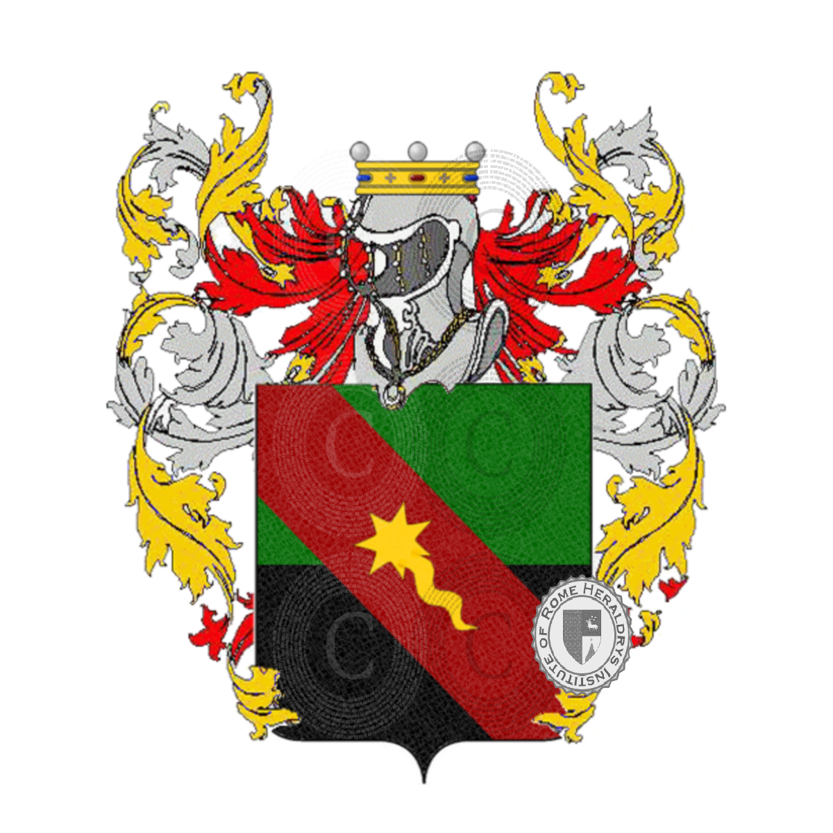 Coat of arms of familymontereali    