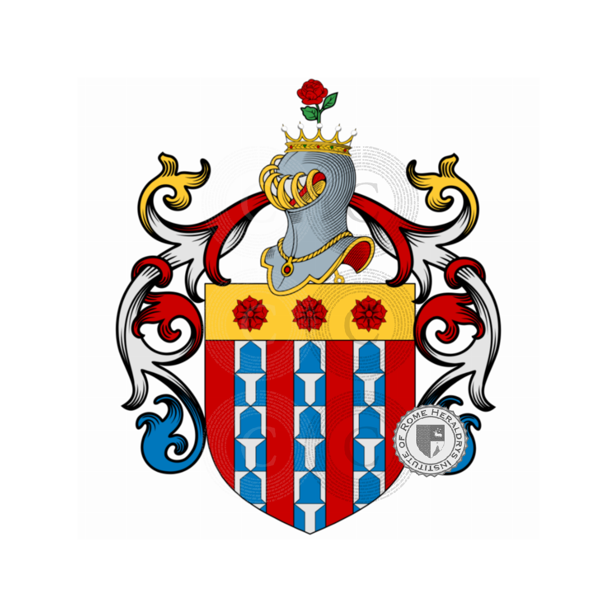 Wappen der FamilieBlois, da Empoli