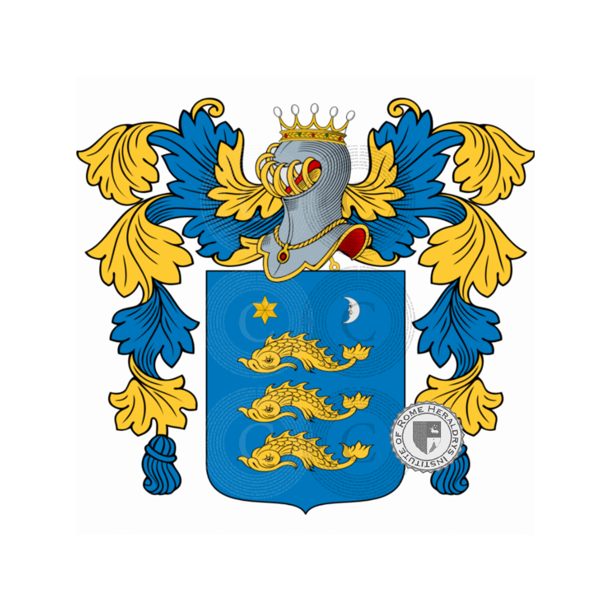 Coat of arms of familyGrande, del Grande,Grandis