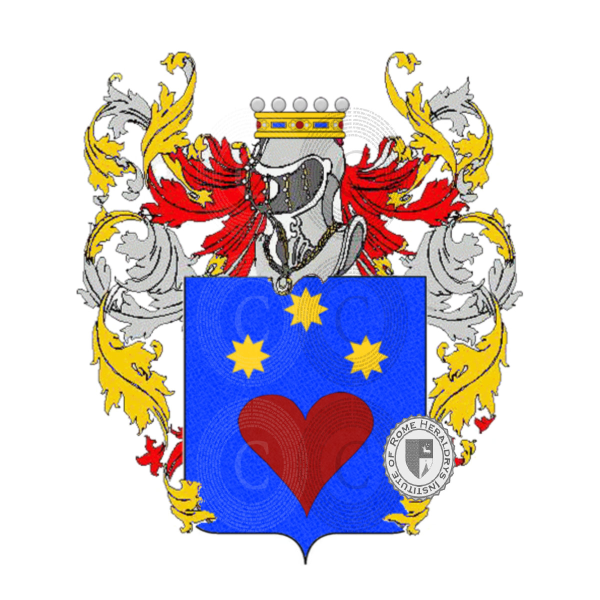 Wappen der Familiecoratti    