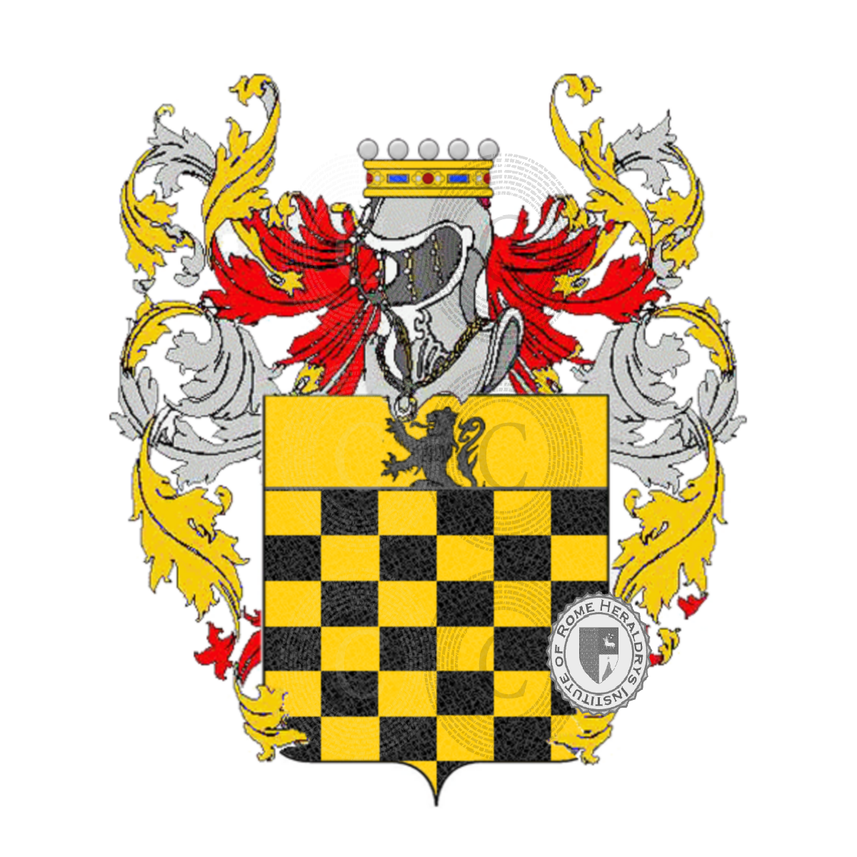 Wappen der Familiepocaterra    