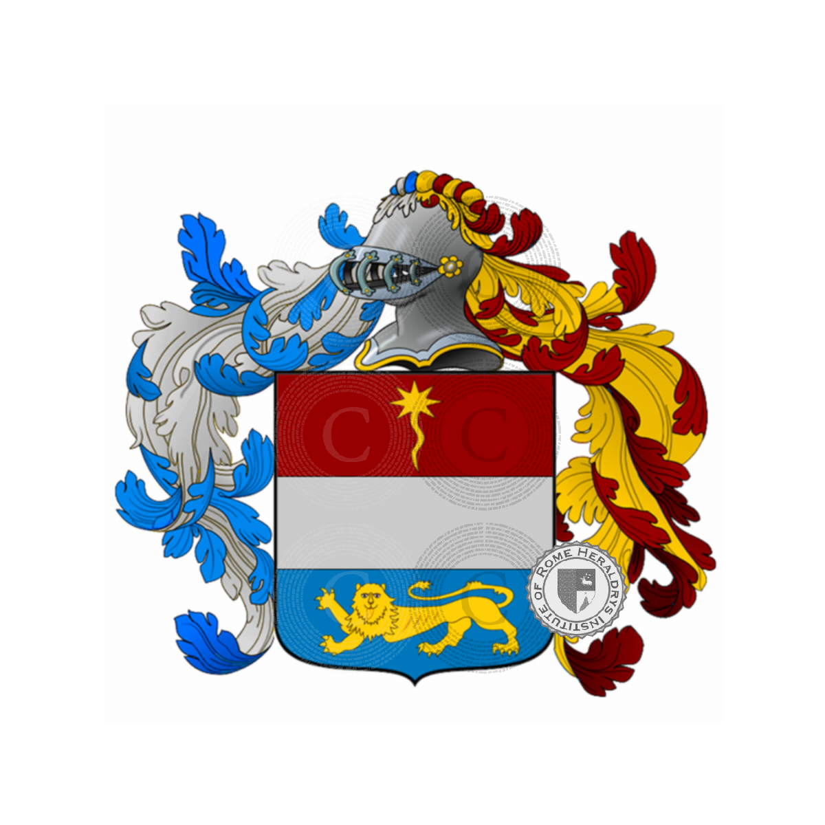 Coat of arms of familyCasiraghi