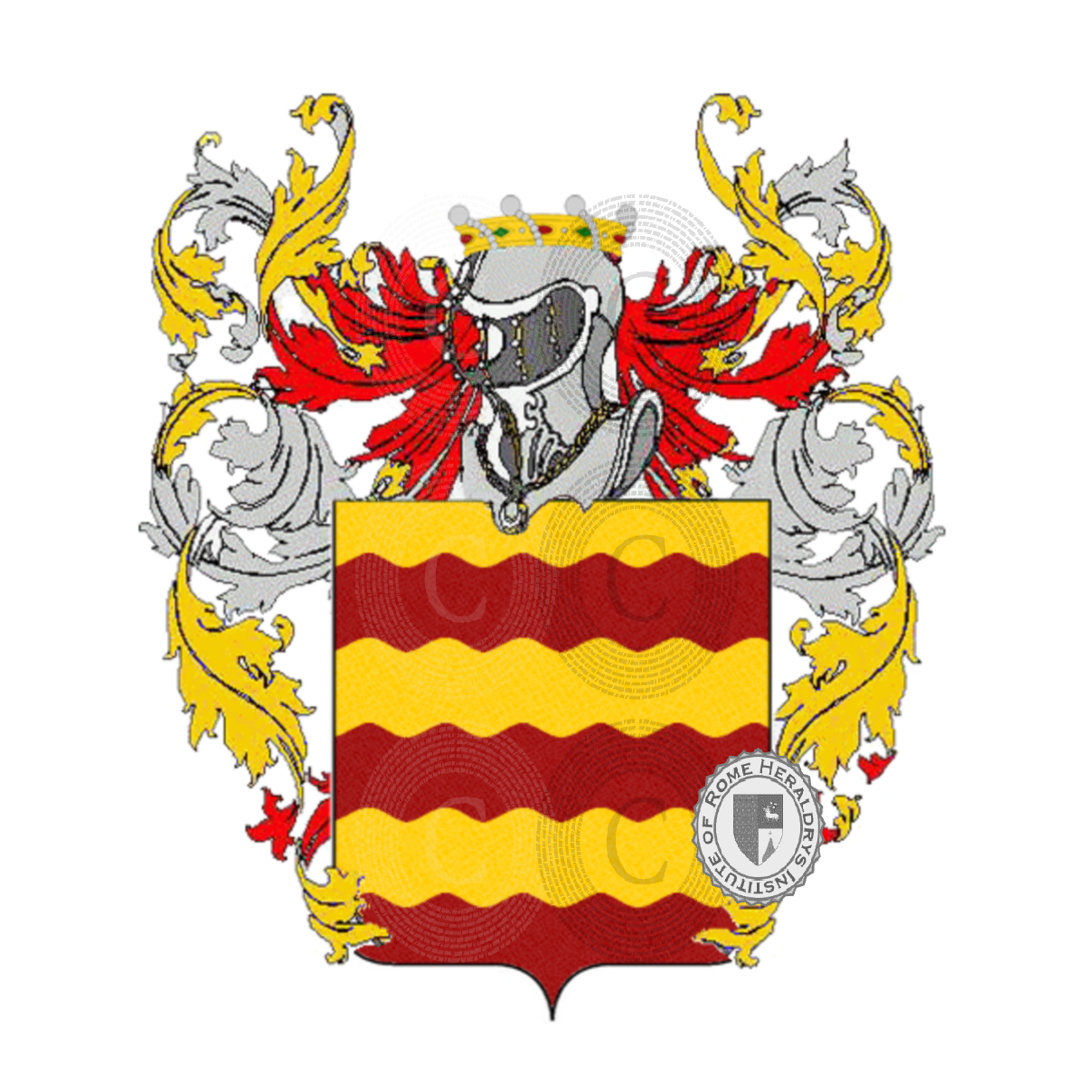 Wappen der Familiedi vona    