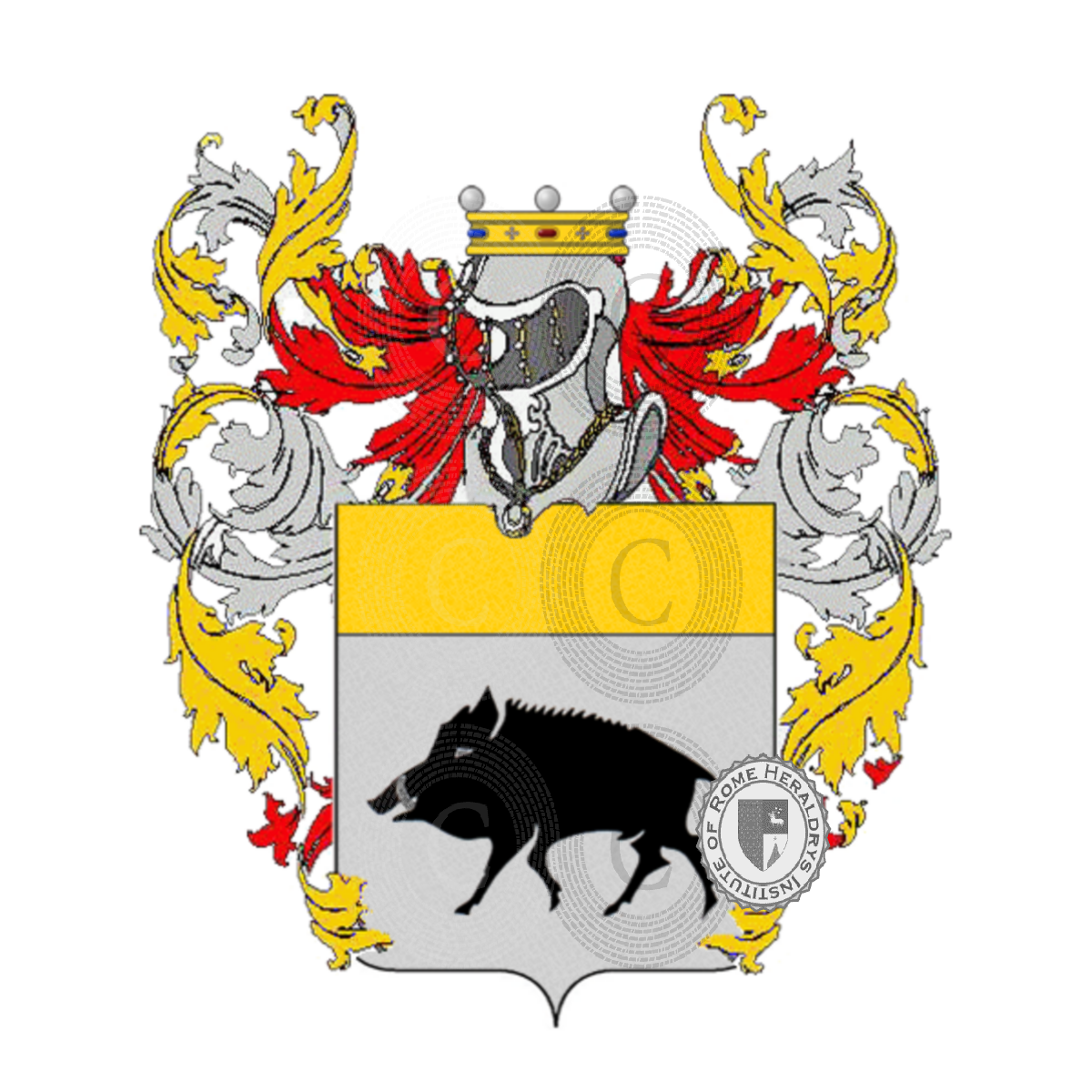 Coat of arms of familyvaltriani    