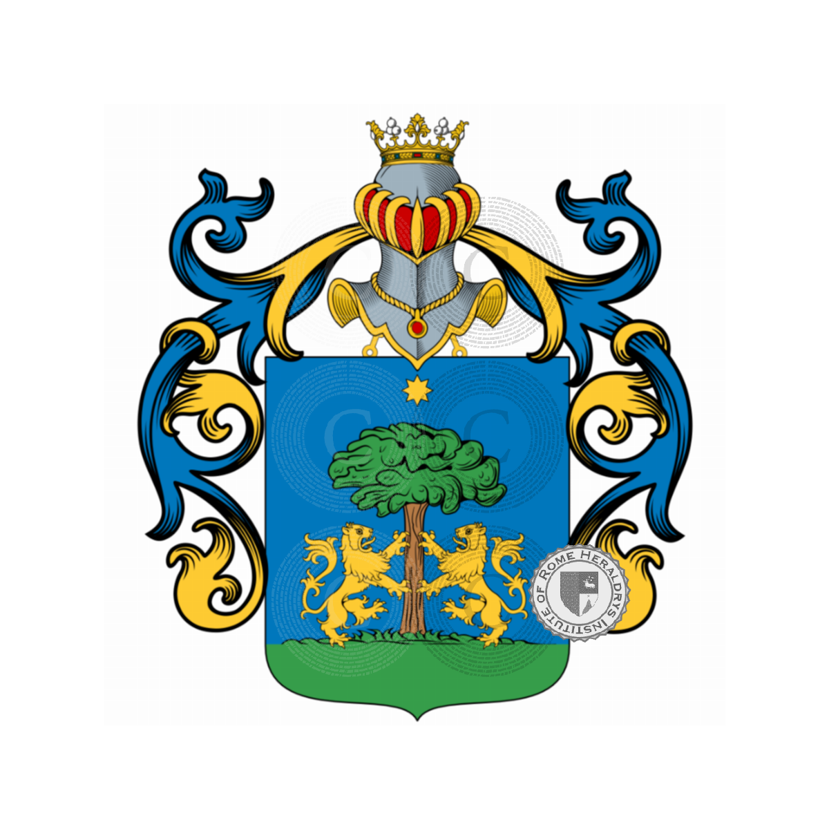 Wappen der FamilieSiciliano, Siciliano